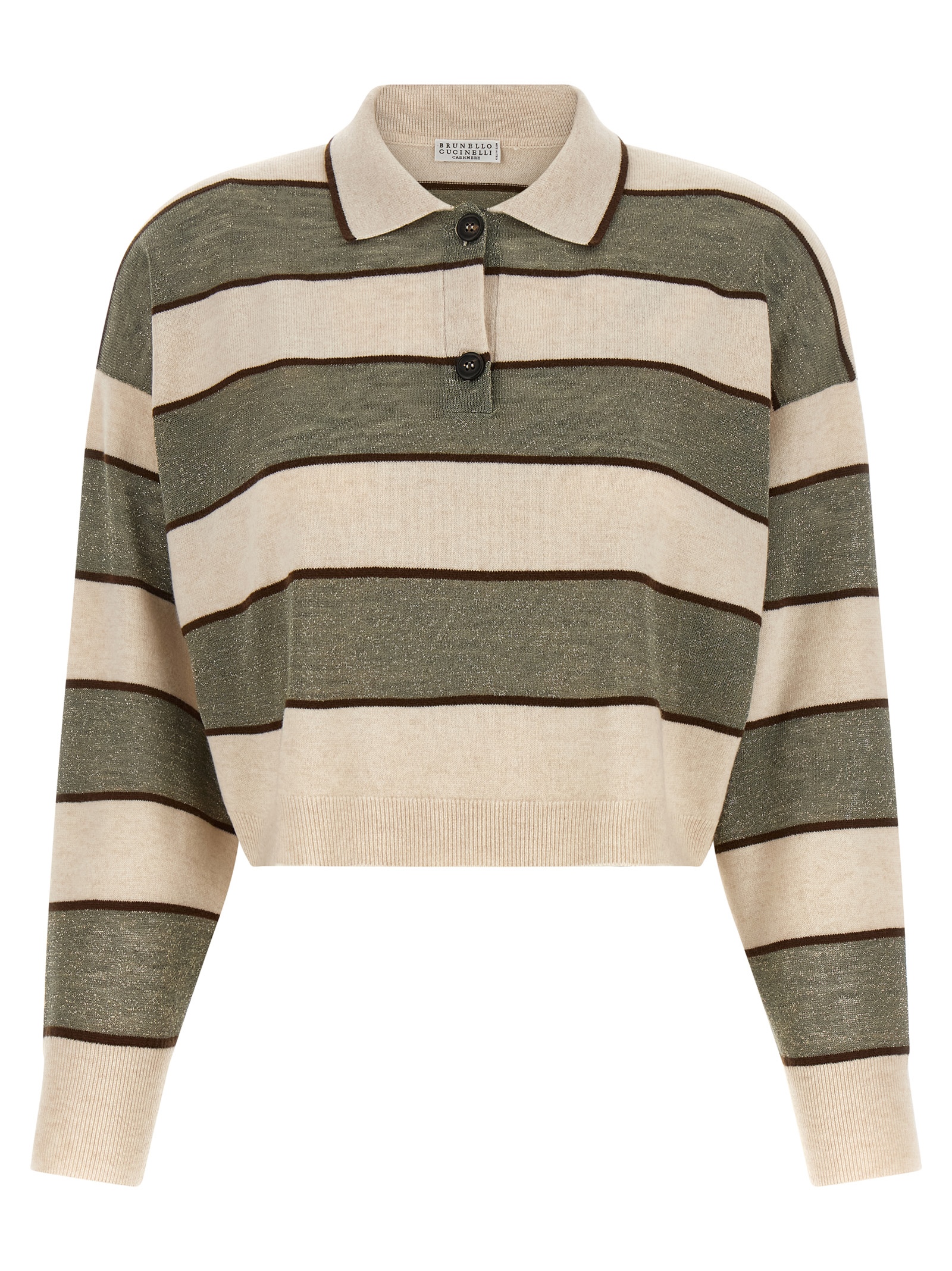 Multicolor Virgin Wool Polo Shirt
