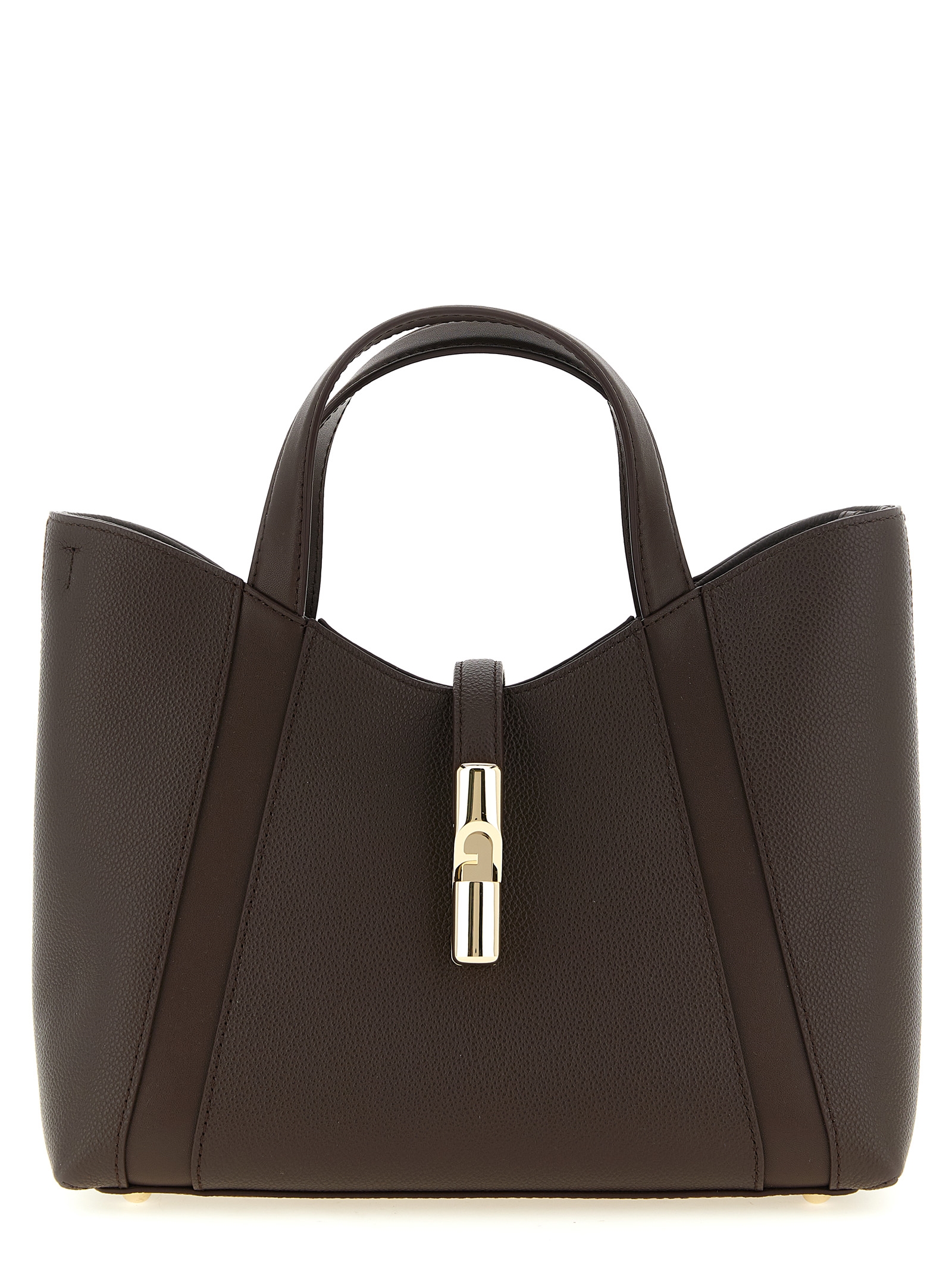 Brown Calfskin Tote Bag