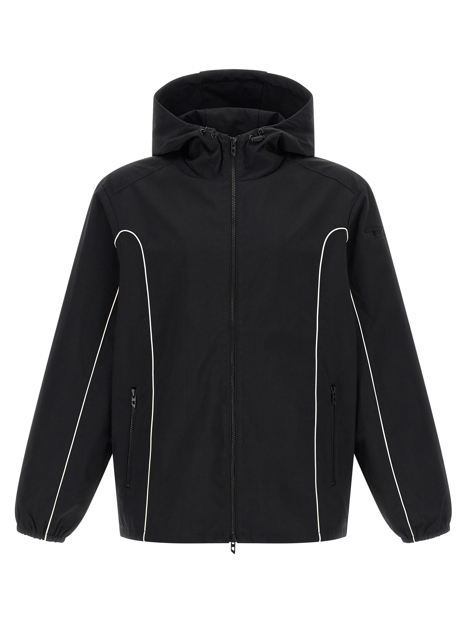 Black Polyamide Shell Jacket