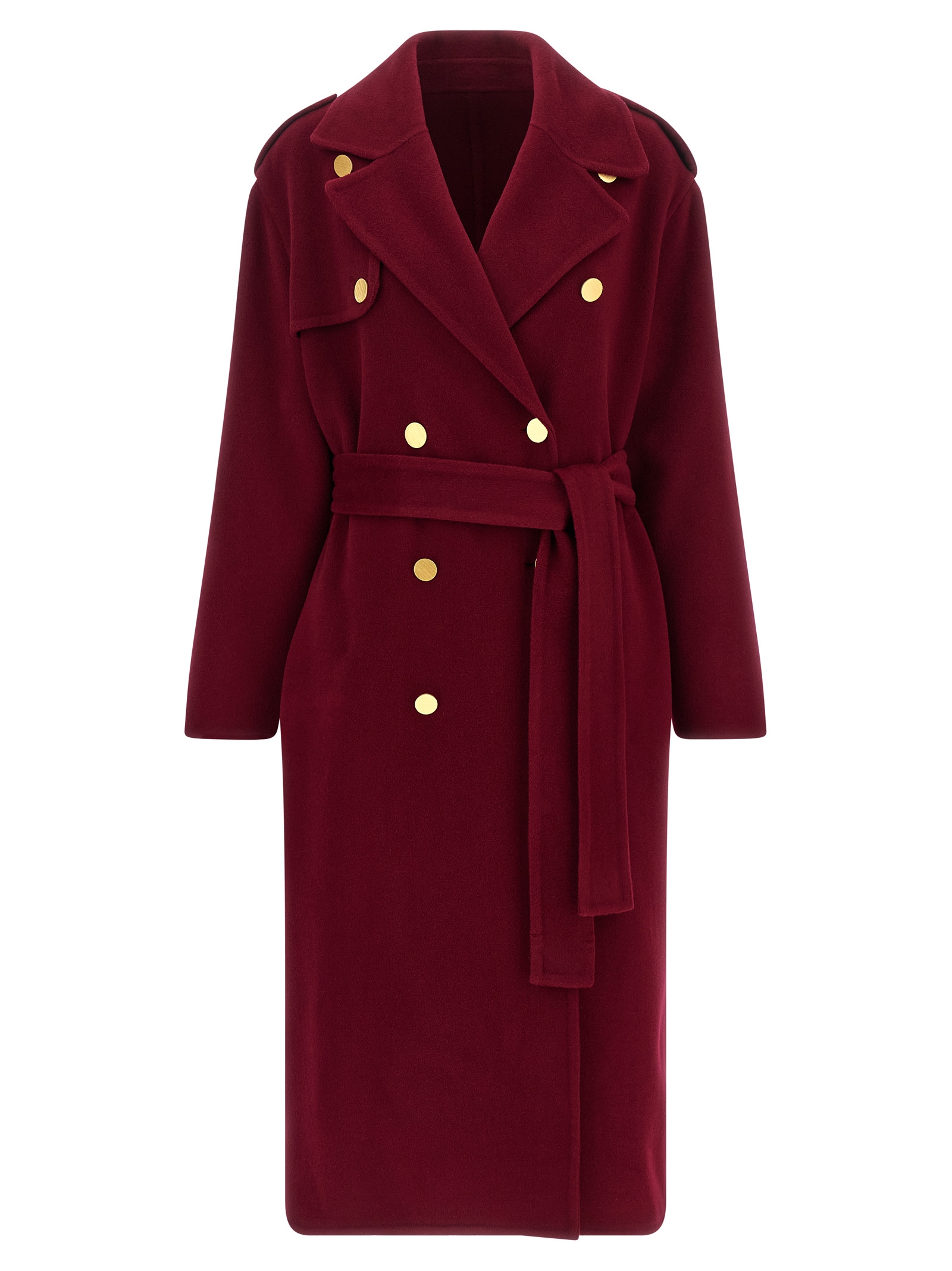 Multicolor Wool Coat