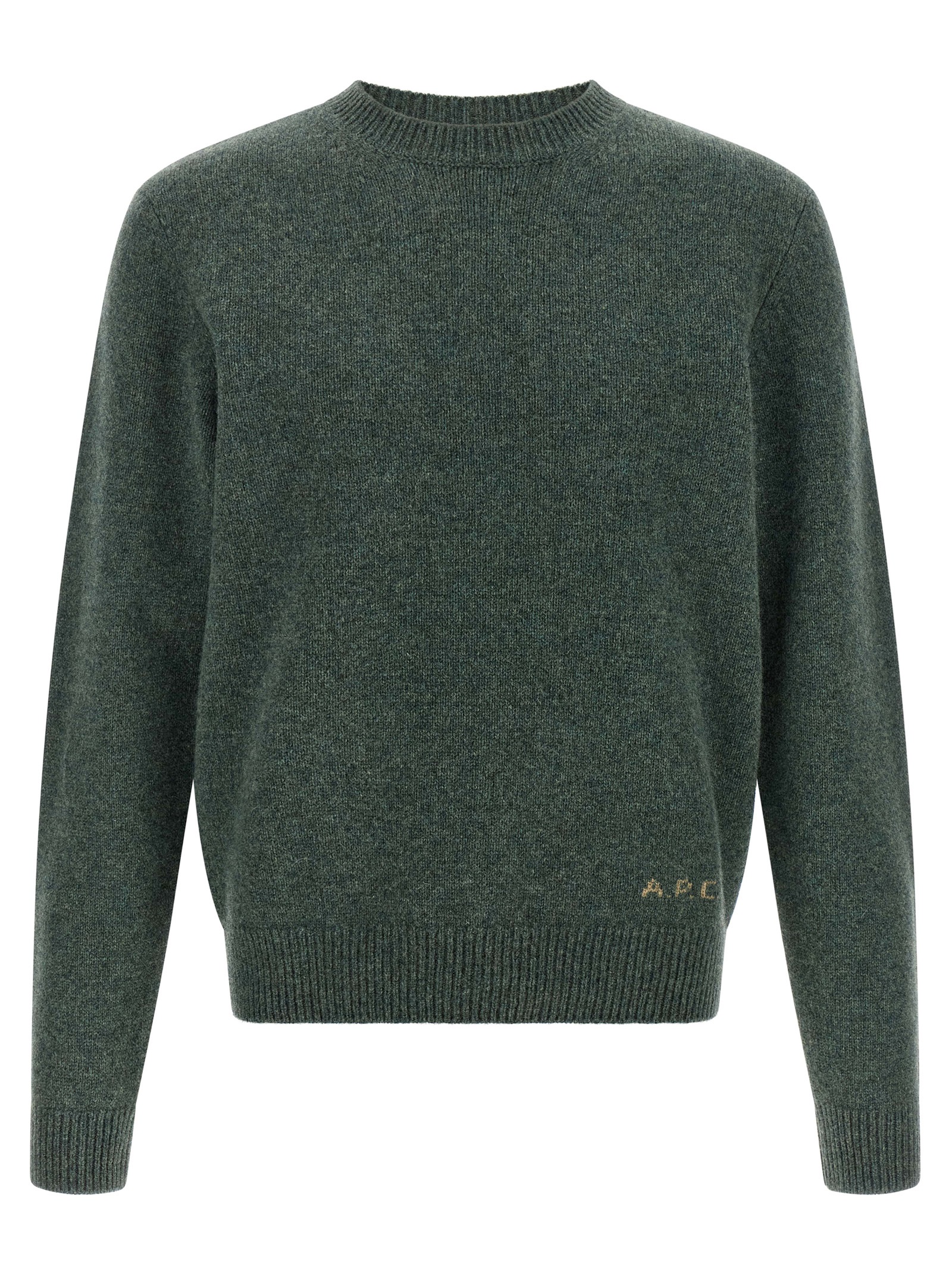 Bicolor Wool Cardigan