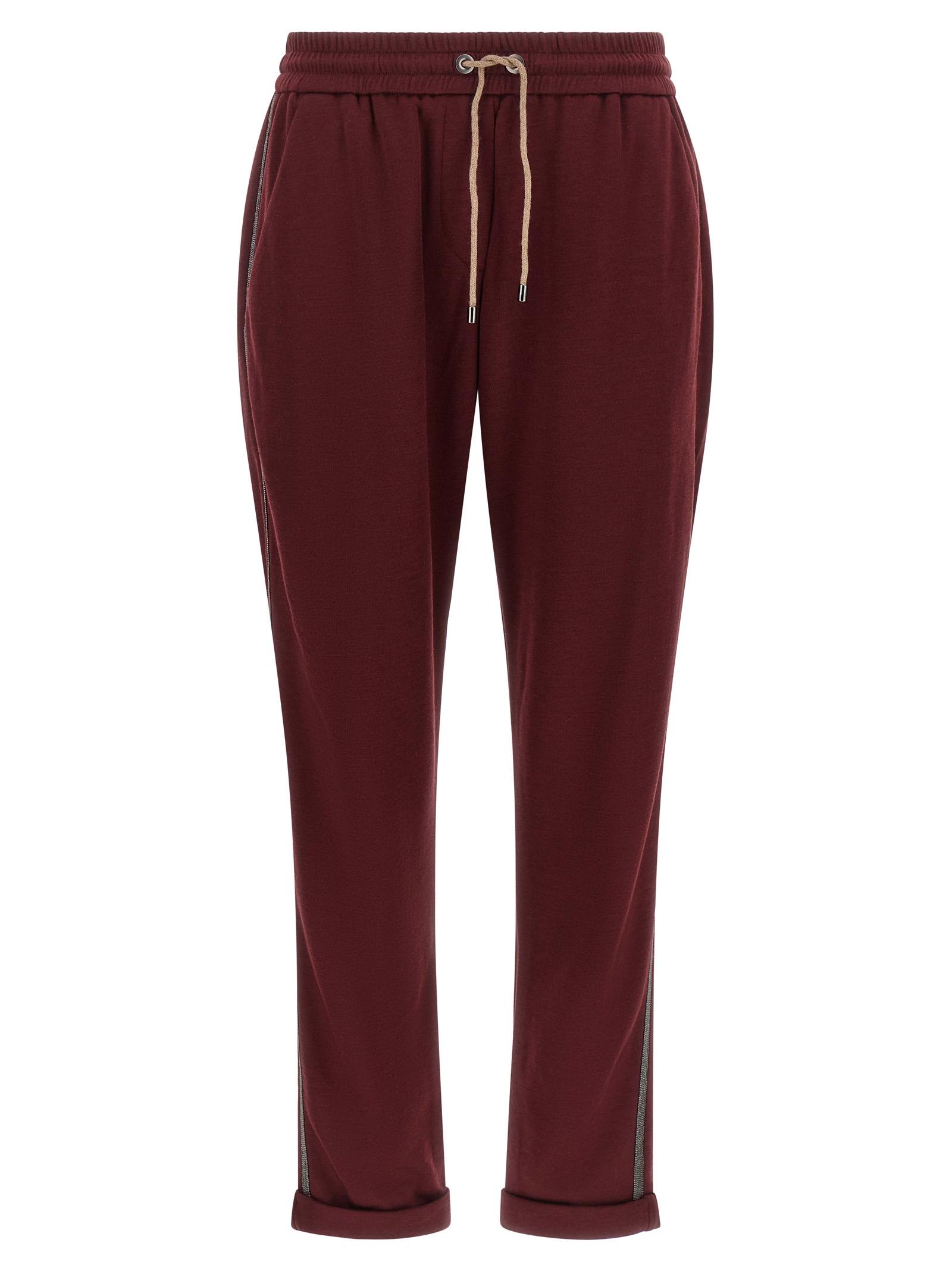 Bordeaux Cotton Joggers (Workout Pants)