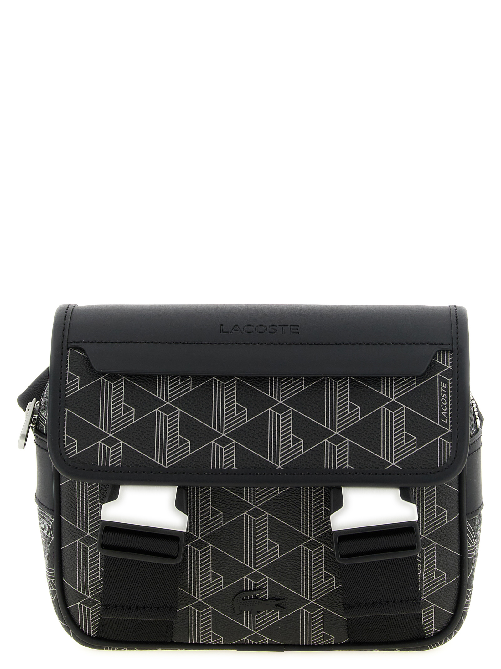 Black Pvc Crossbody Bag
