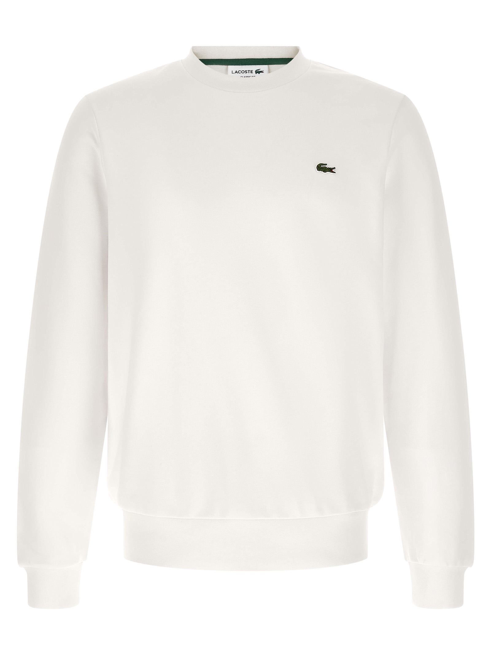 White Cotton Sweatshirt