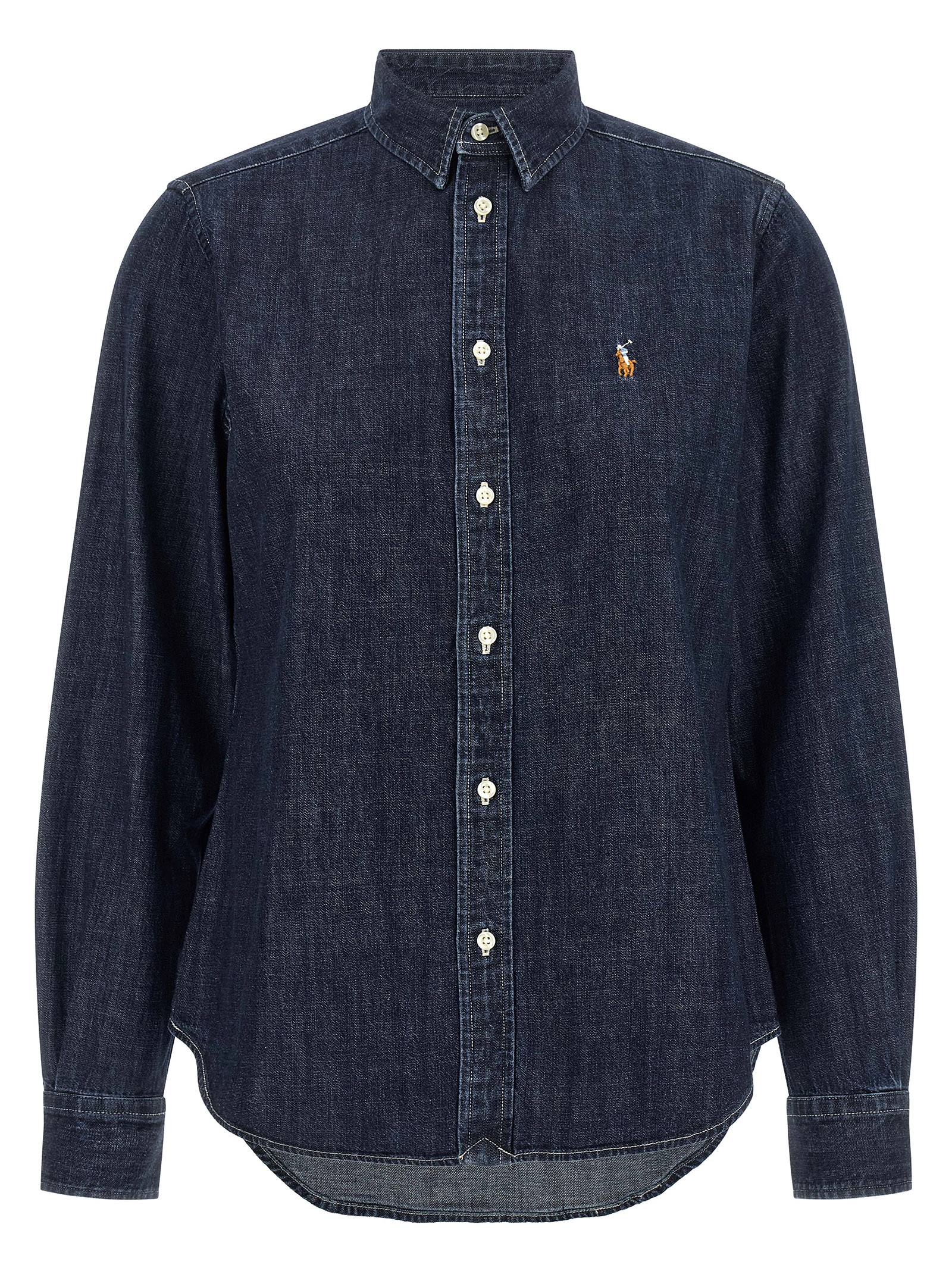 Blue Cotton Blouse