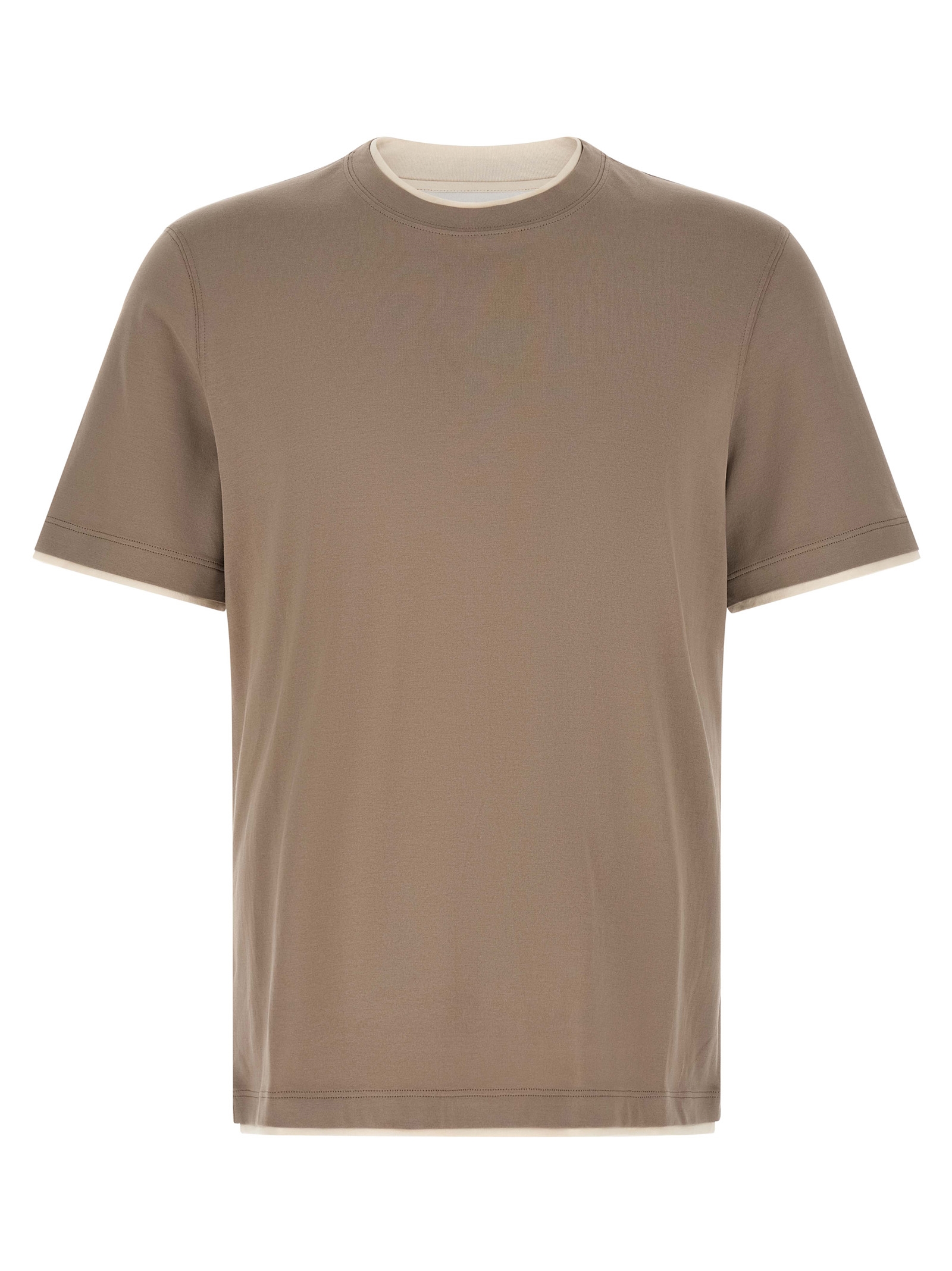 Gray Cotton T-Shirt