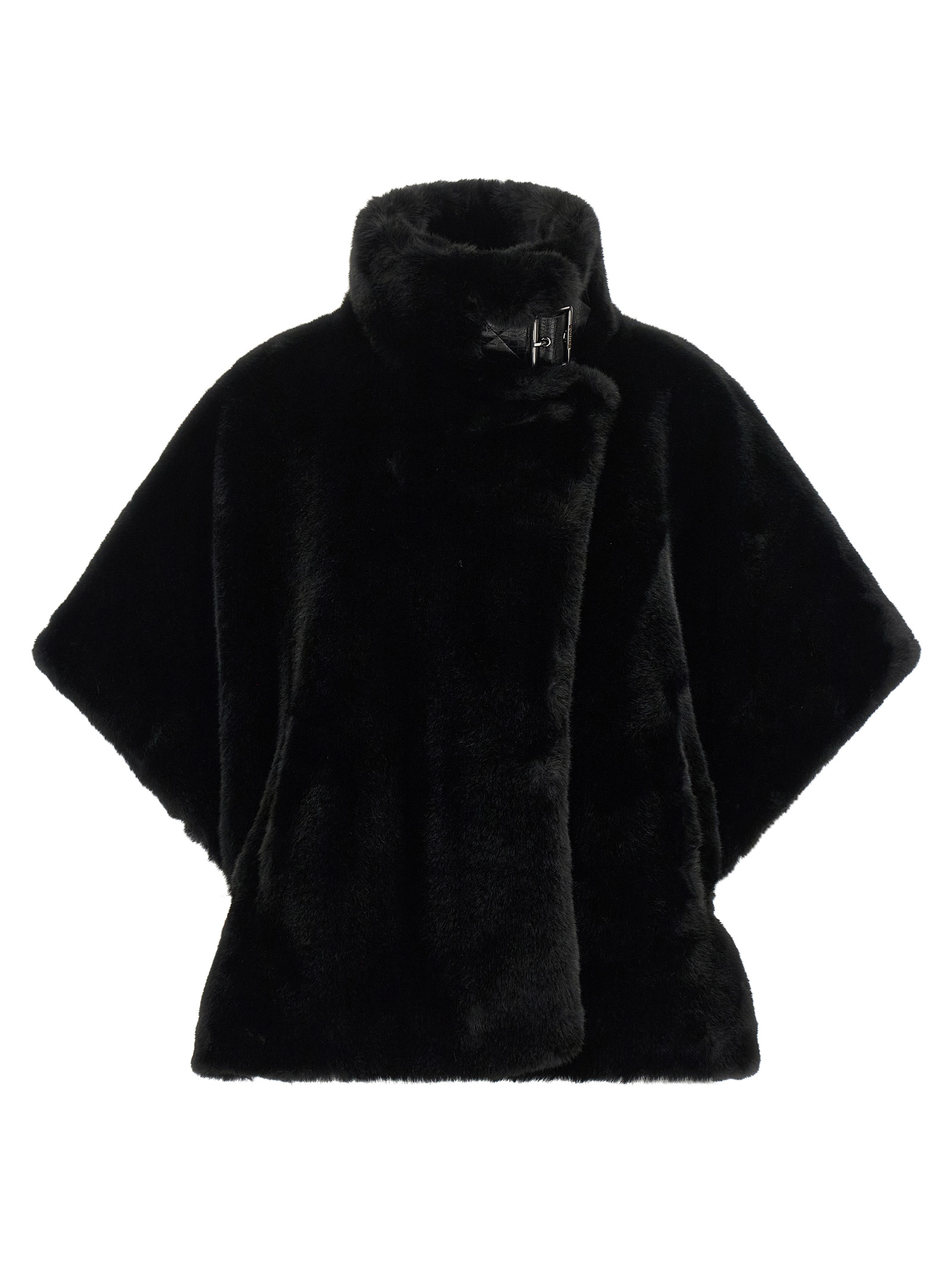 Black Polyester Coat