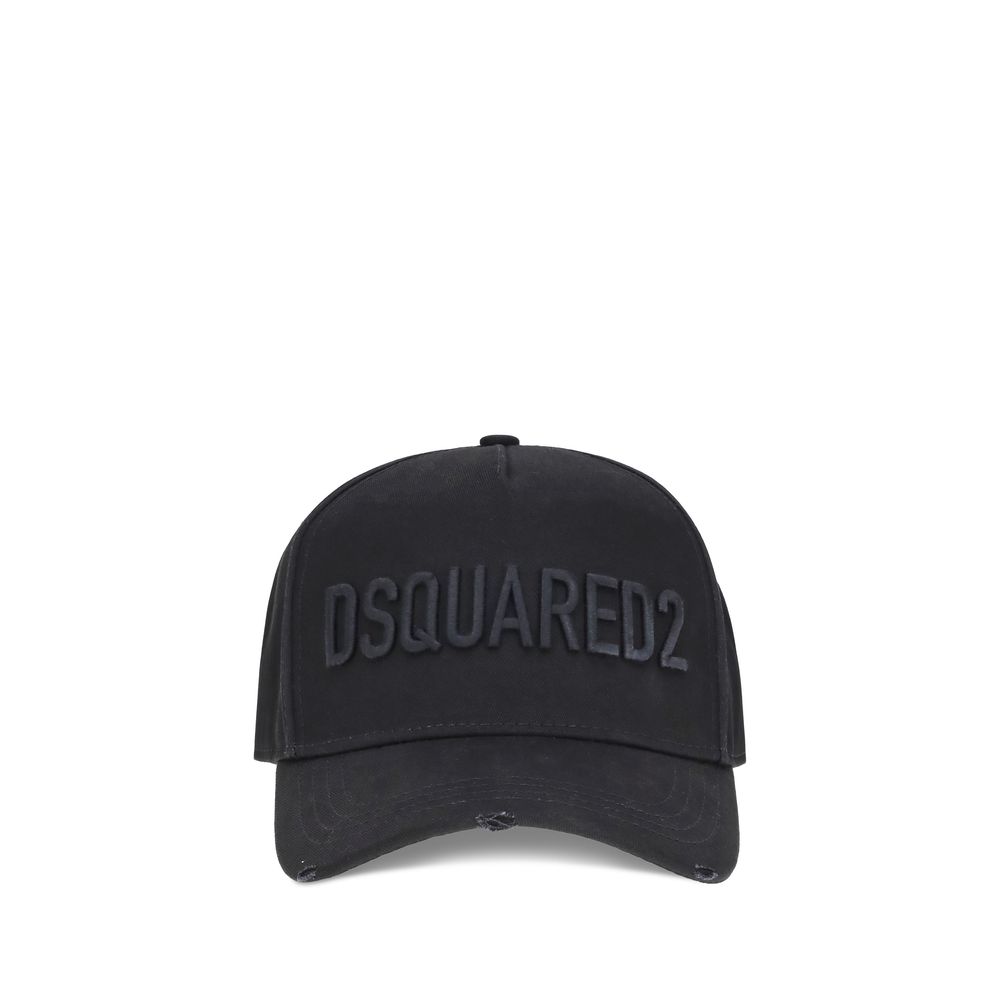 Black Cotton Cap (Baseball Hat)