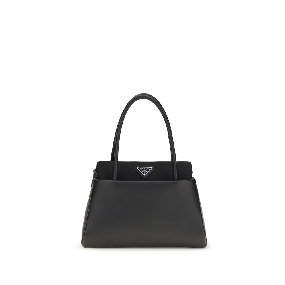 Black Calf Leather Bos Taurus Handbag