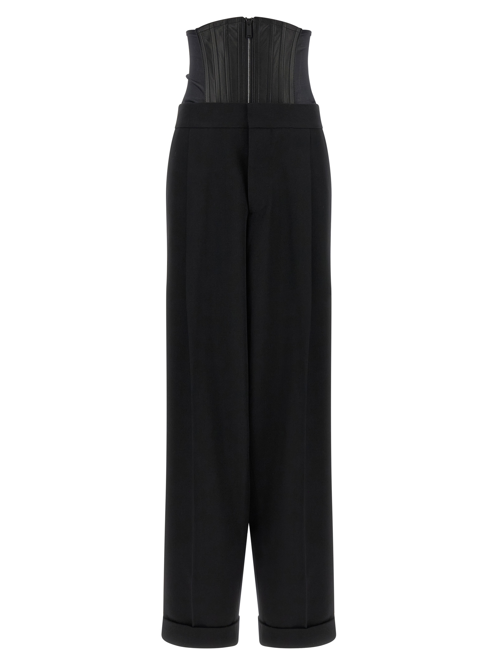 Black Wool Dress Pants
