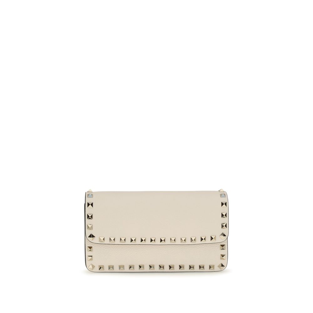 Beige Calf Leather Bos Taurus Wallet