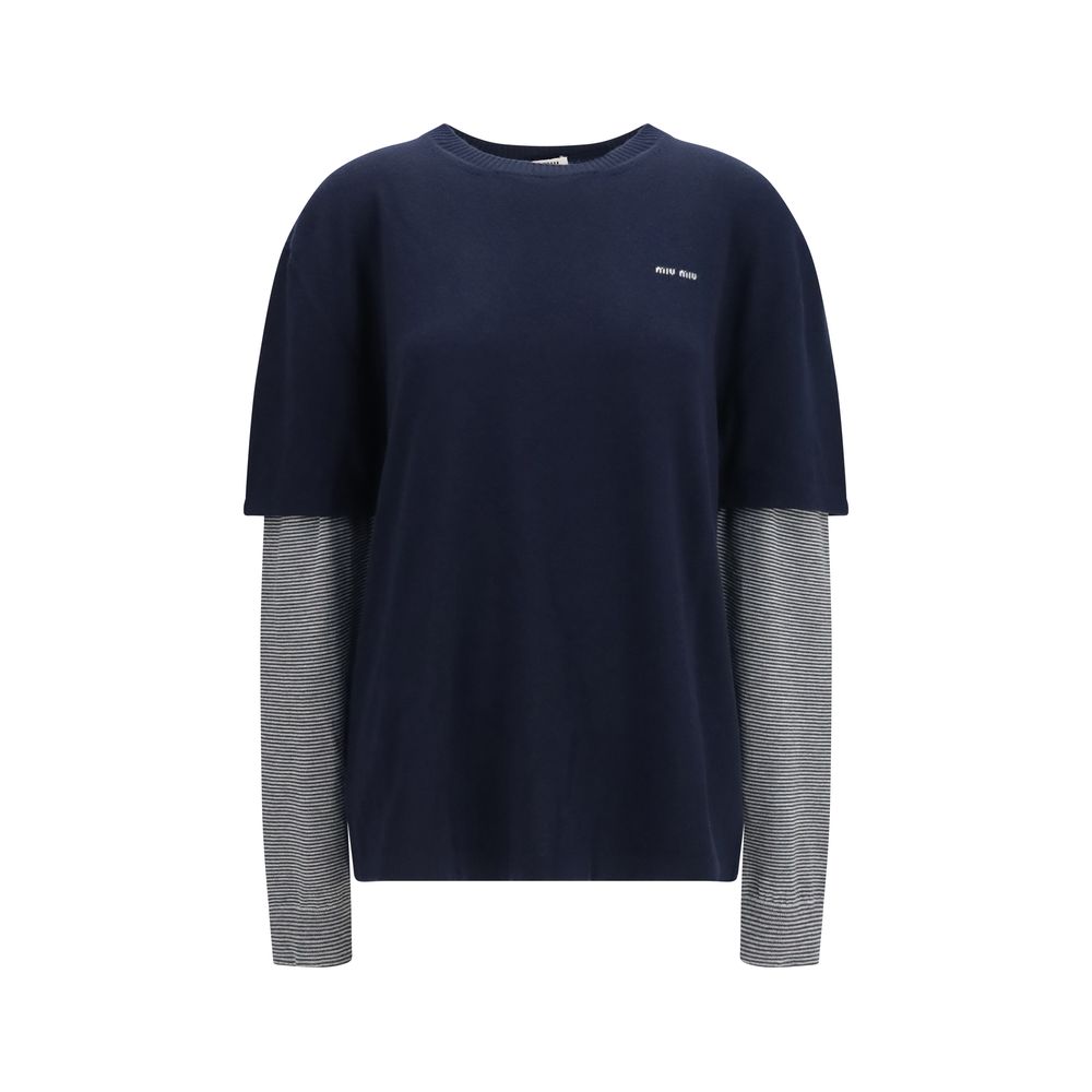 Blue Wool Oves Aries Sweatshirt