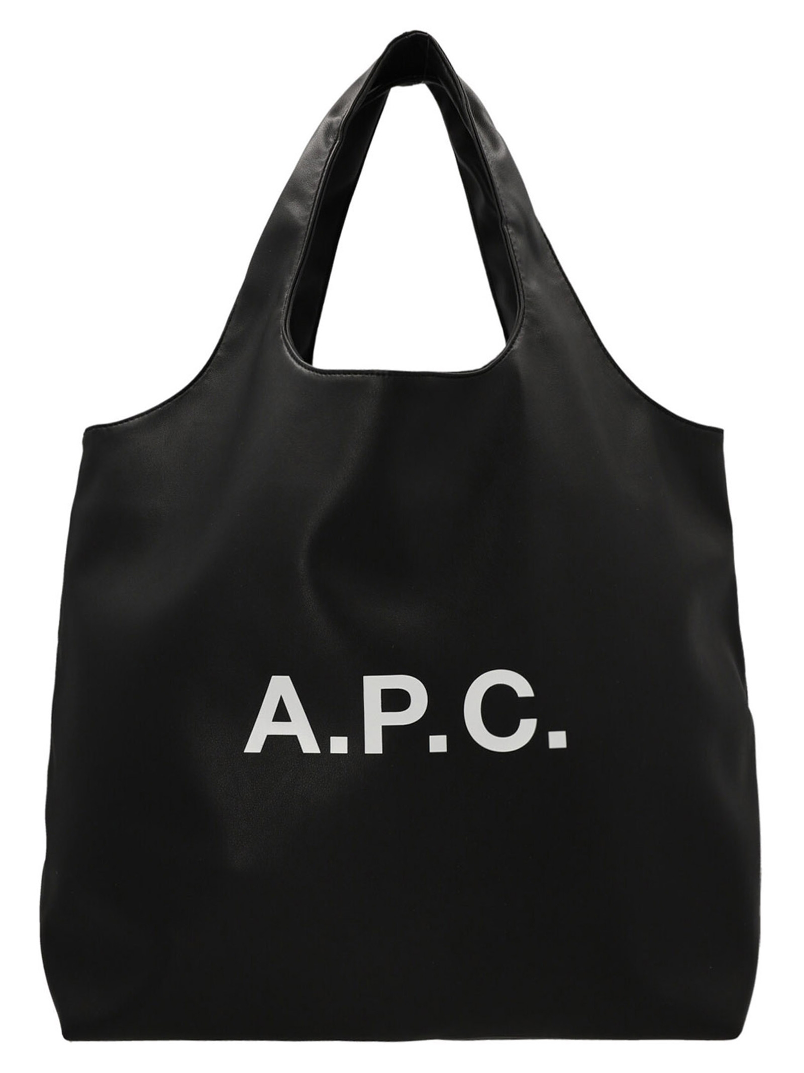 Black Polyethylene Tote Bag