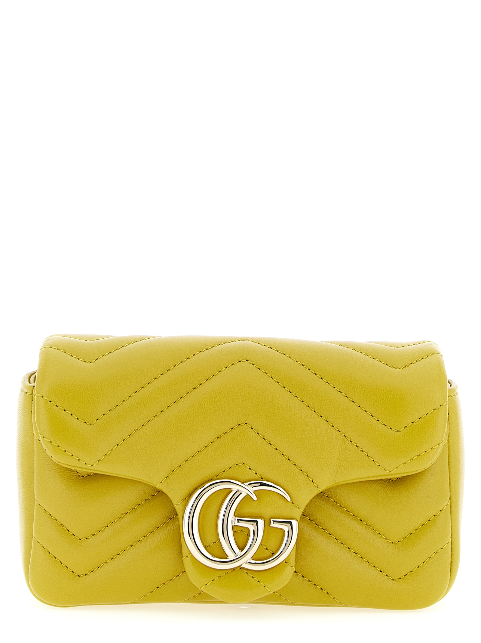 Bicolor Lamb Leather Shoulder Bag