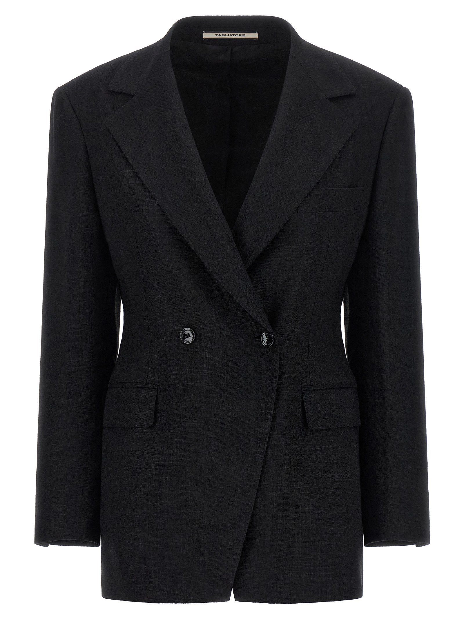 Black Viscose Blazer