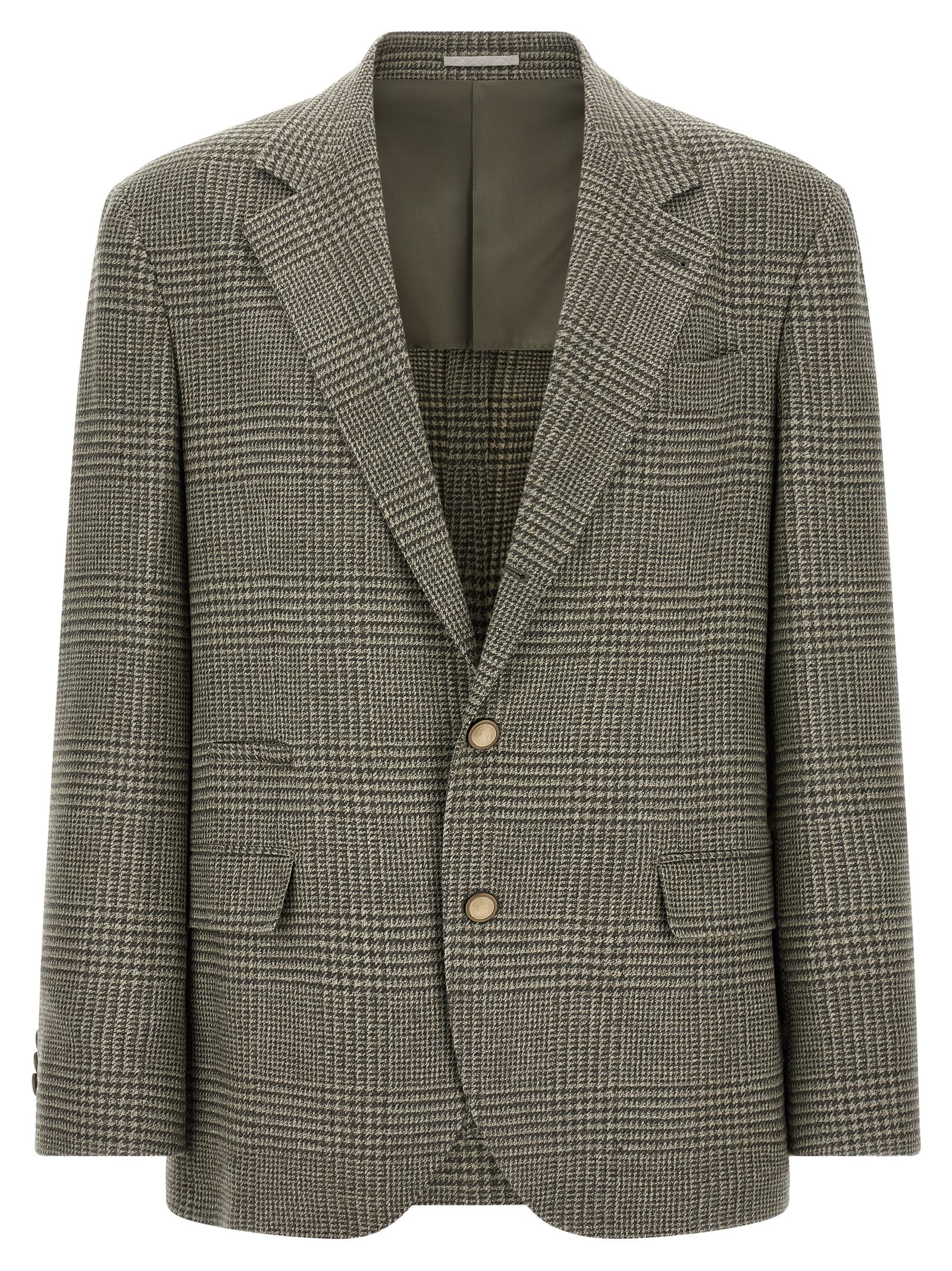 Bicolor Wool Blazer