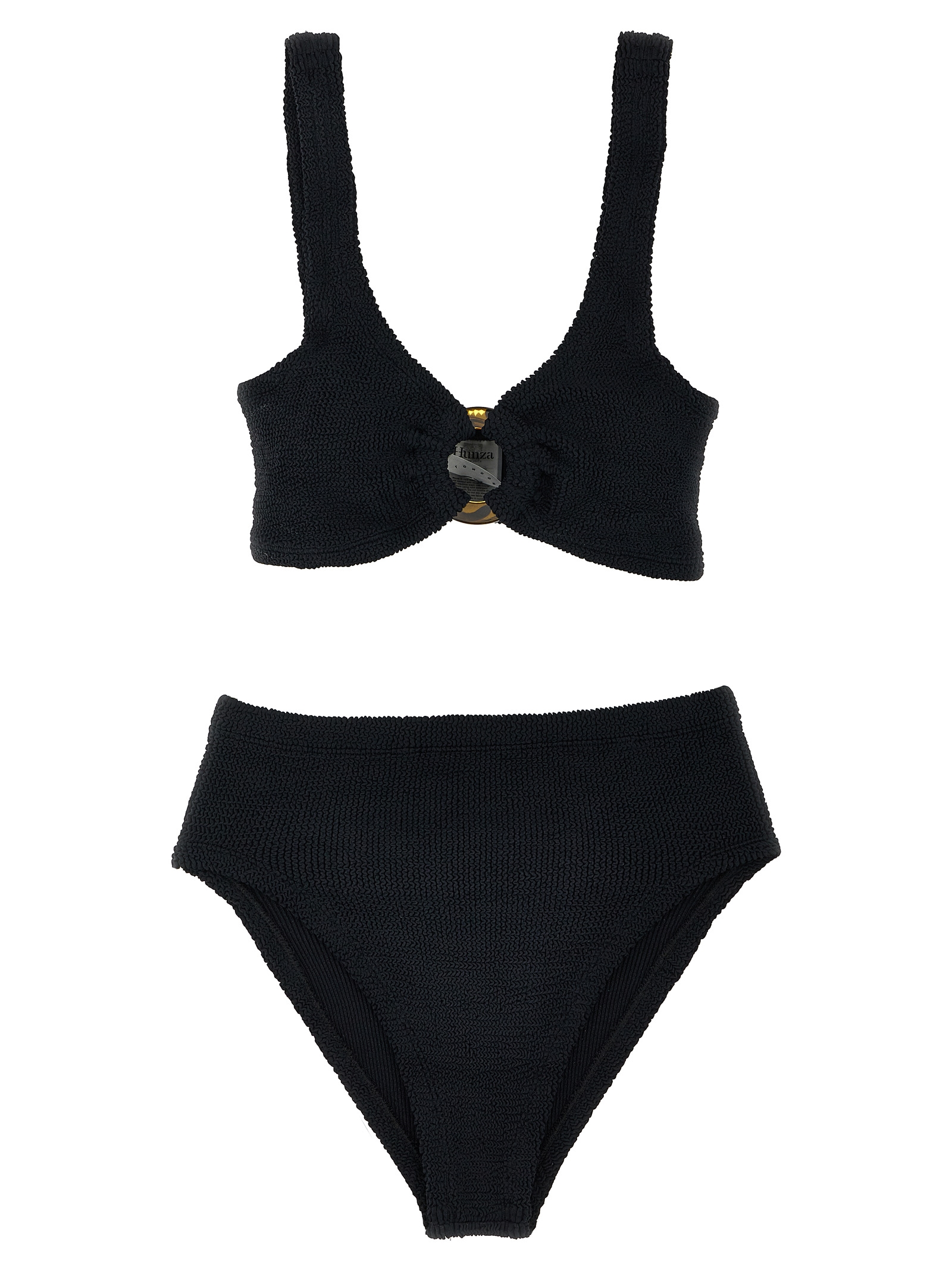 Black Nylon Bikini