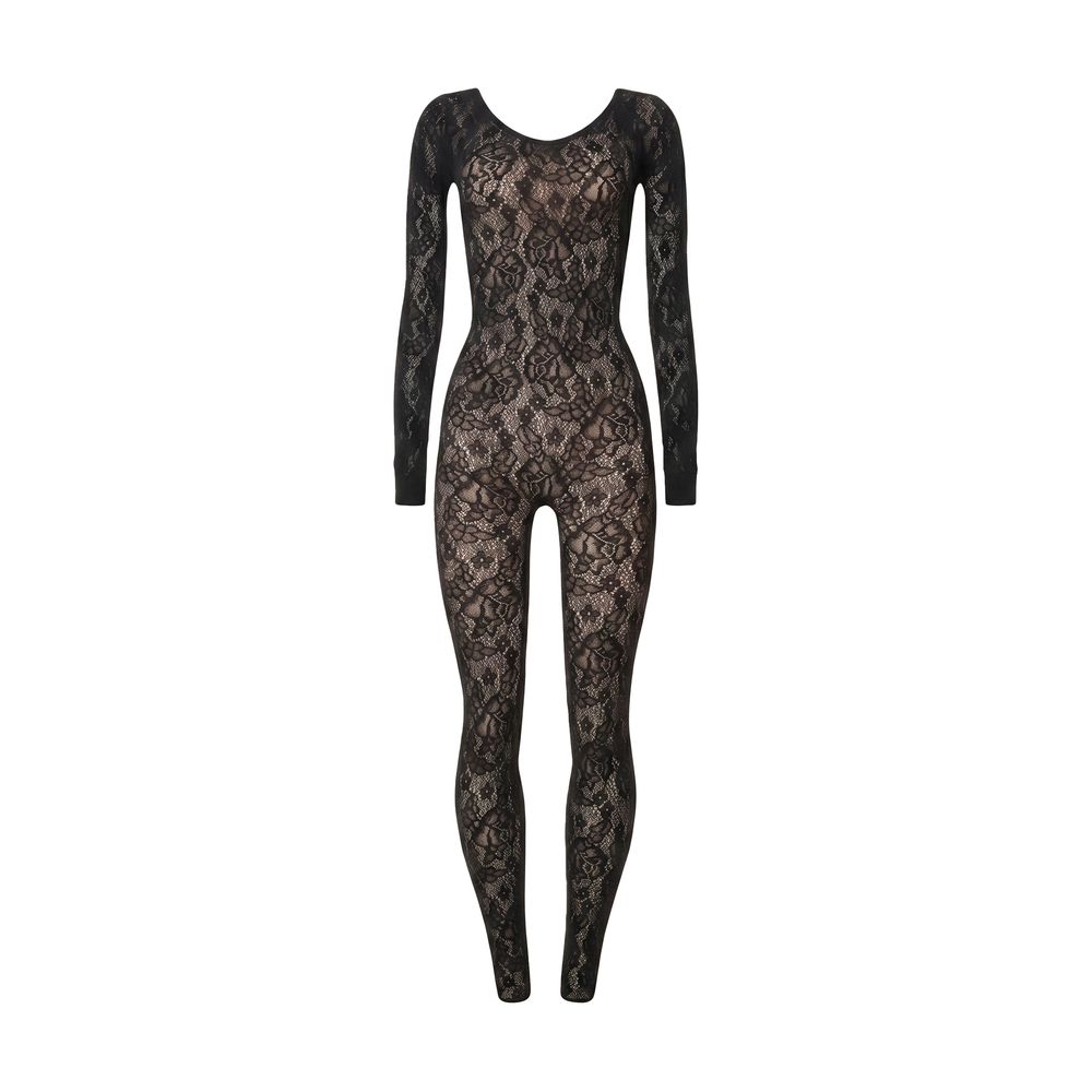 Black Polyamide Jumpsuit