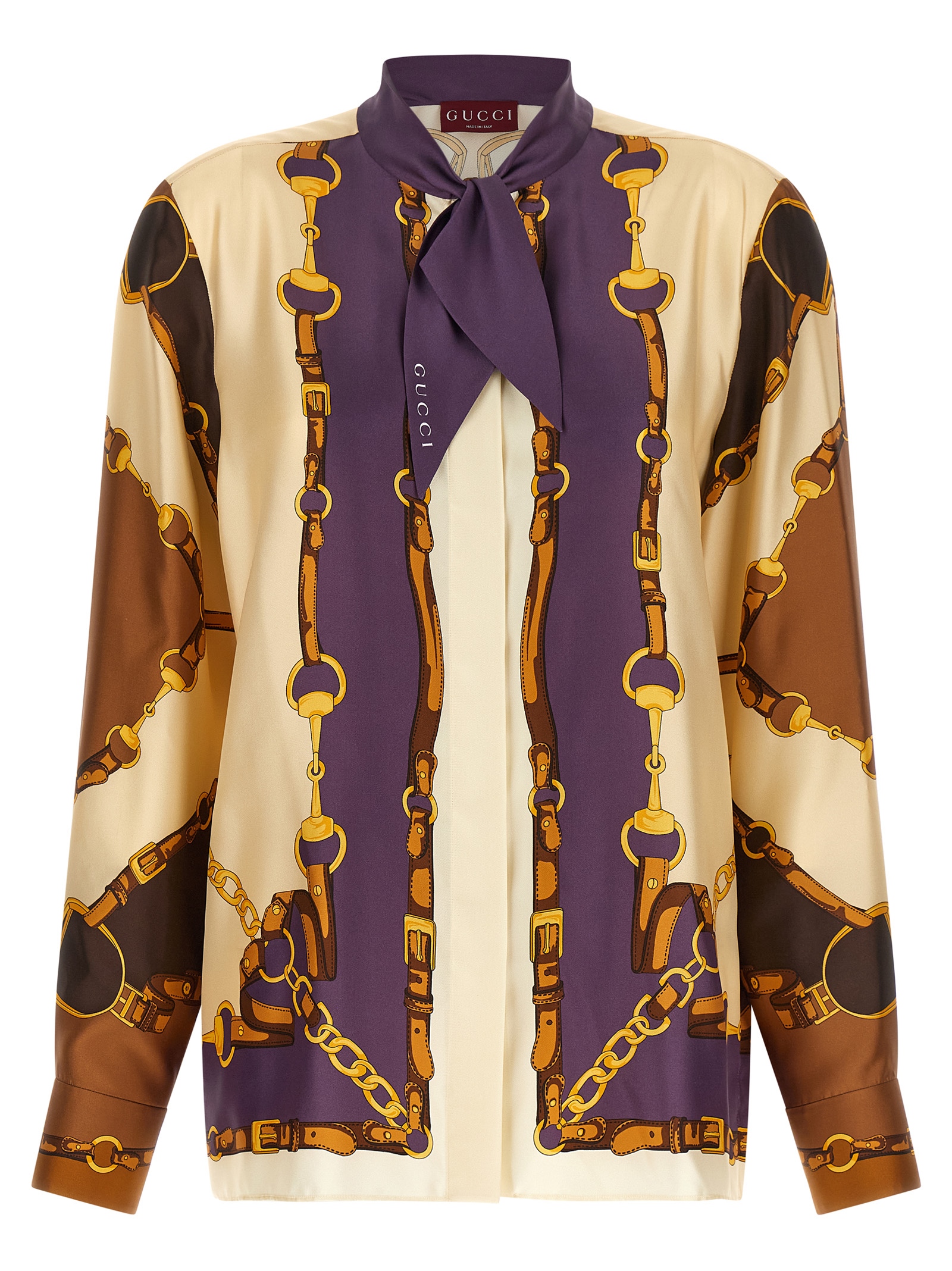 Multicolor Silk Blouse
