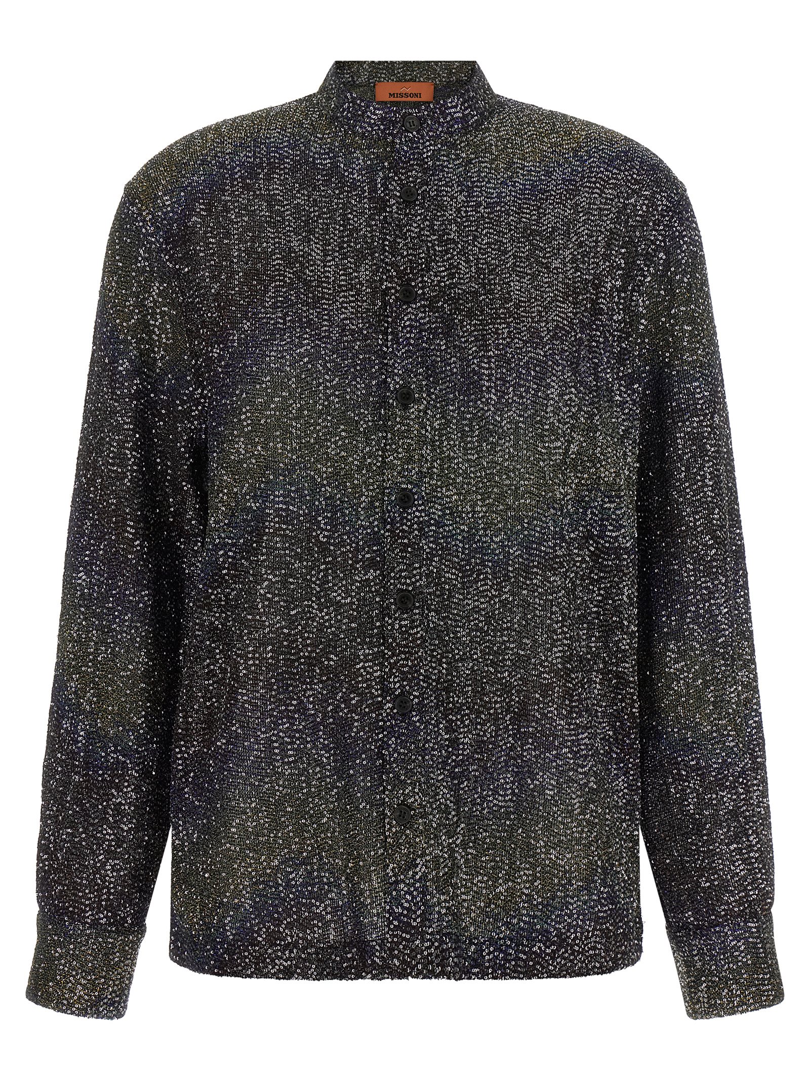 Multicolor Polyamide Cardigan