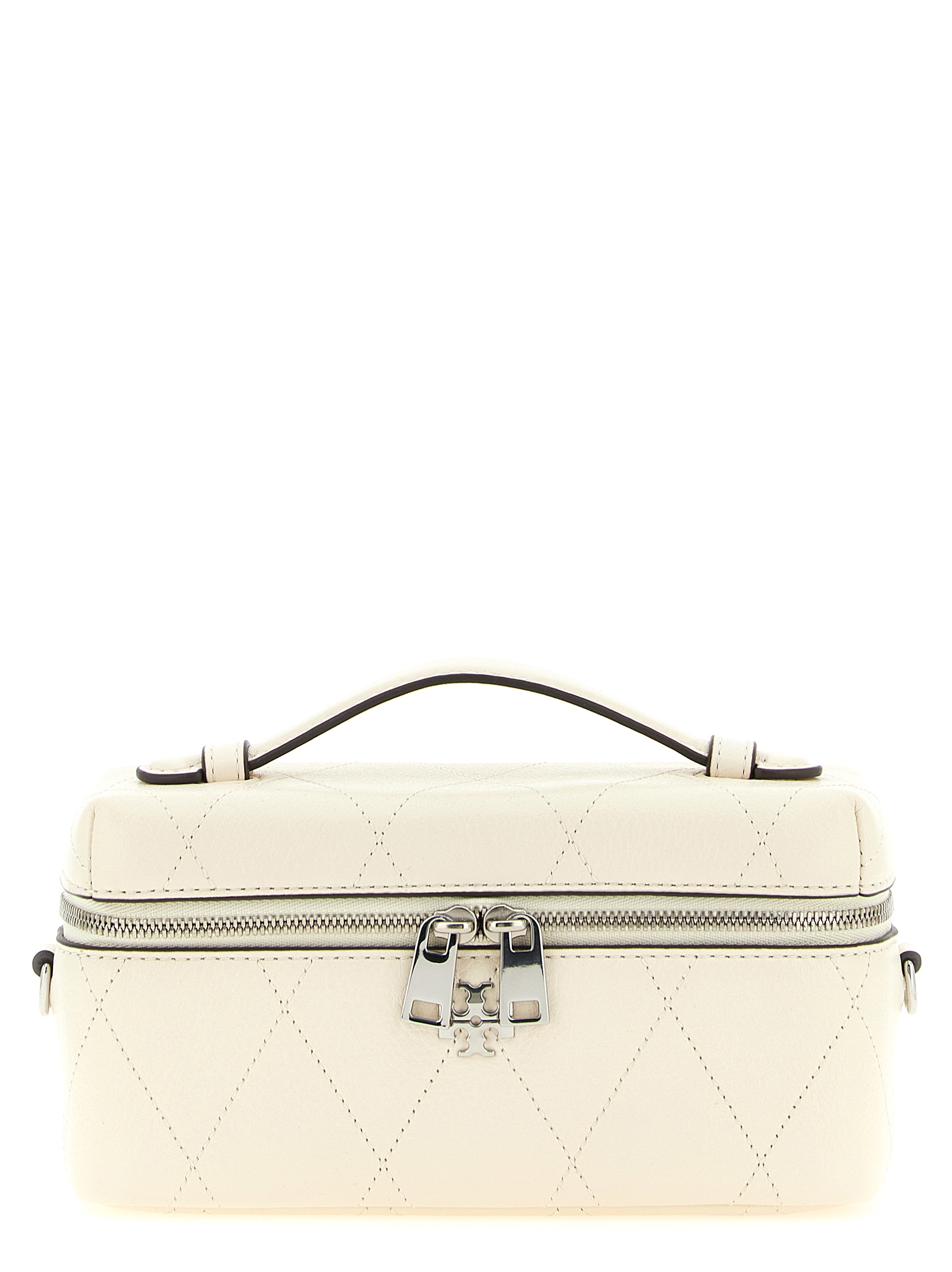 White Cowhide Crossbody Bag