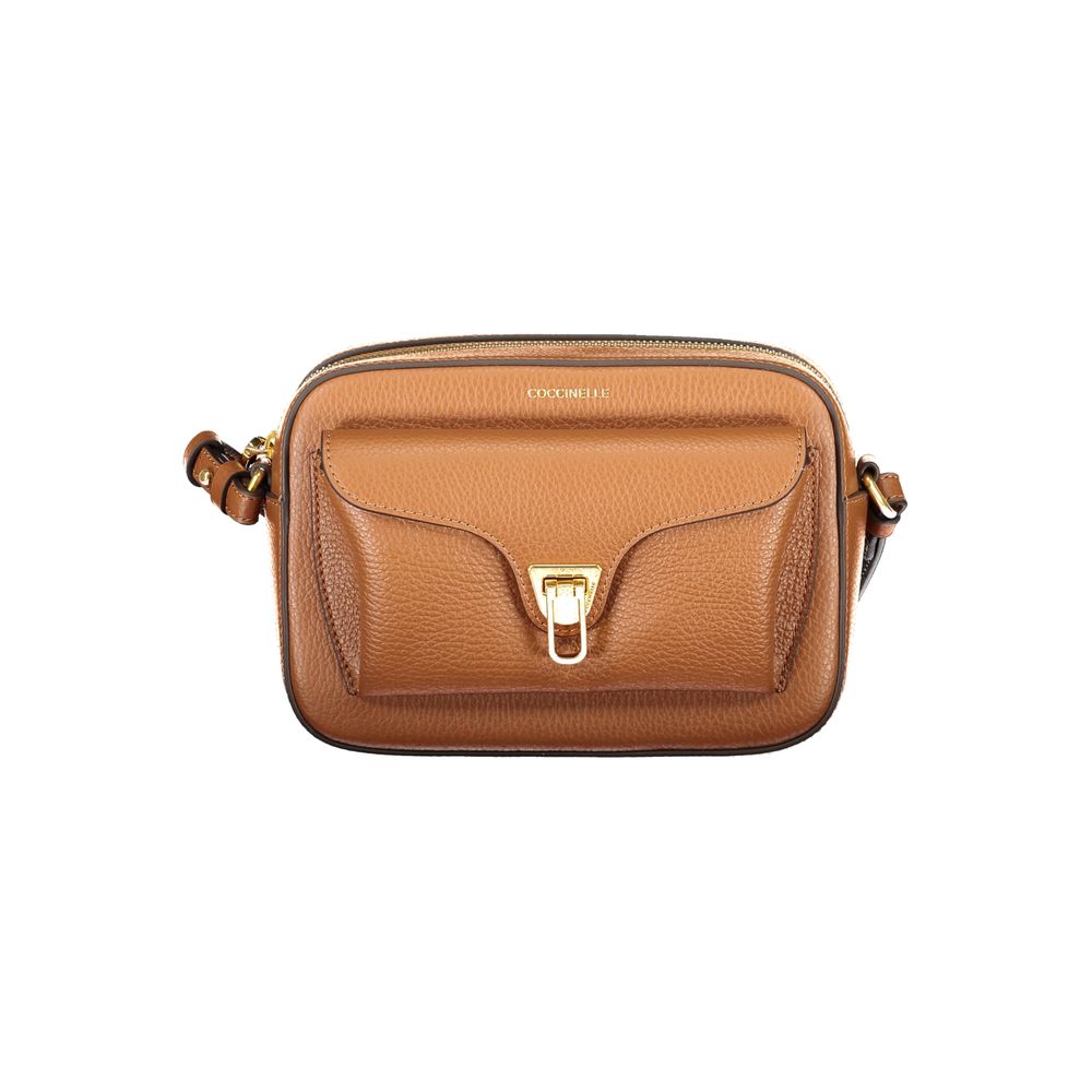 Marrone Leather Women Handbag