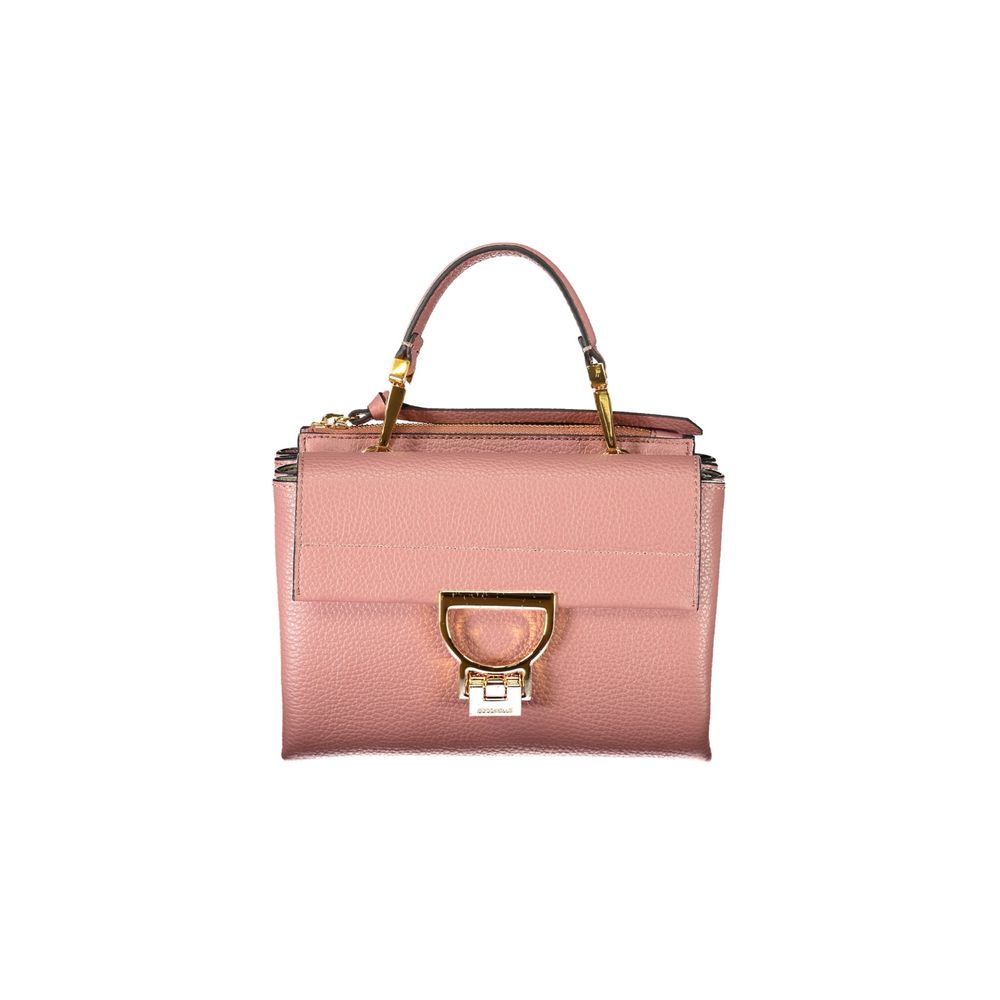 Pink Leather Womens Bag