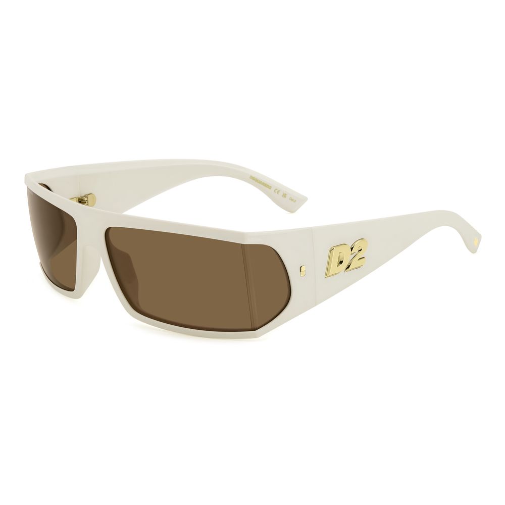 Beige Acetate Sunglasses