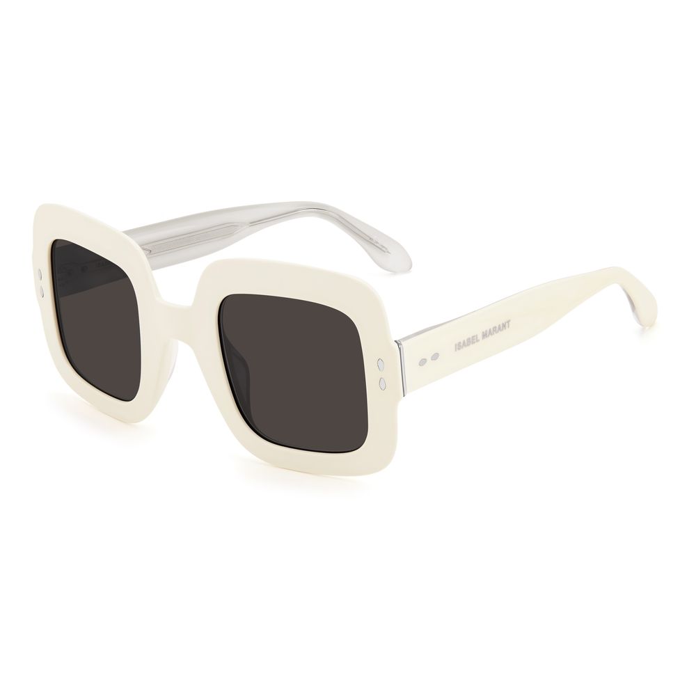 Beige Acetate Sunglasses