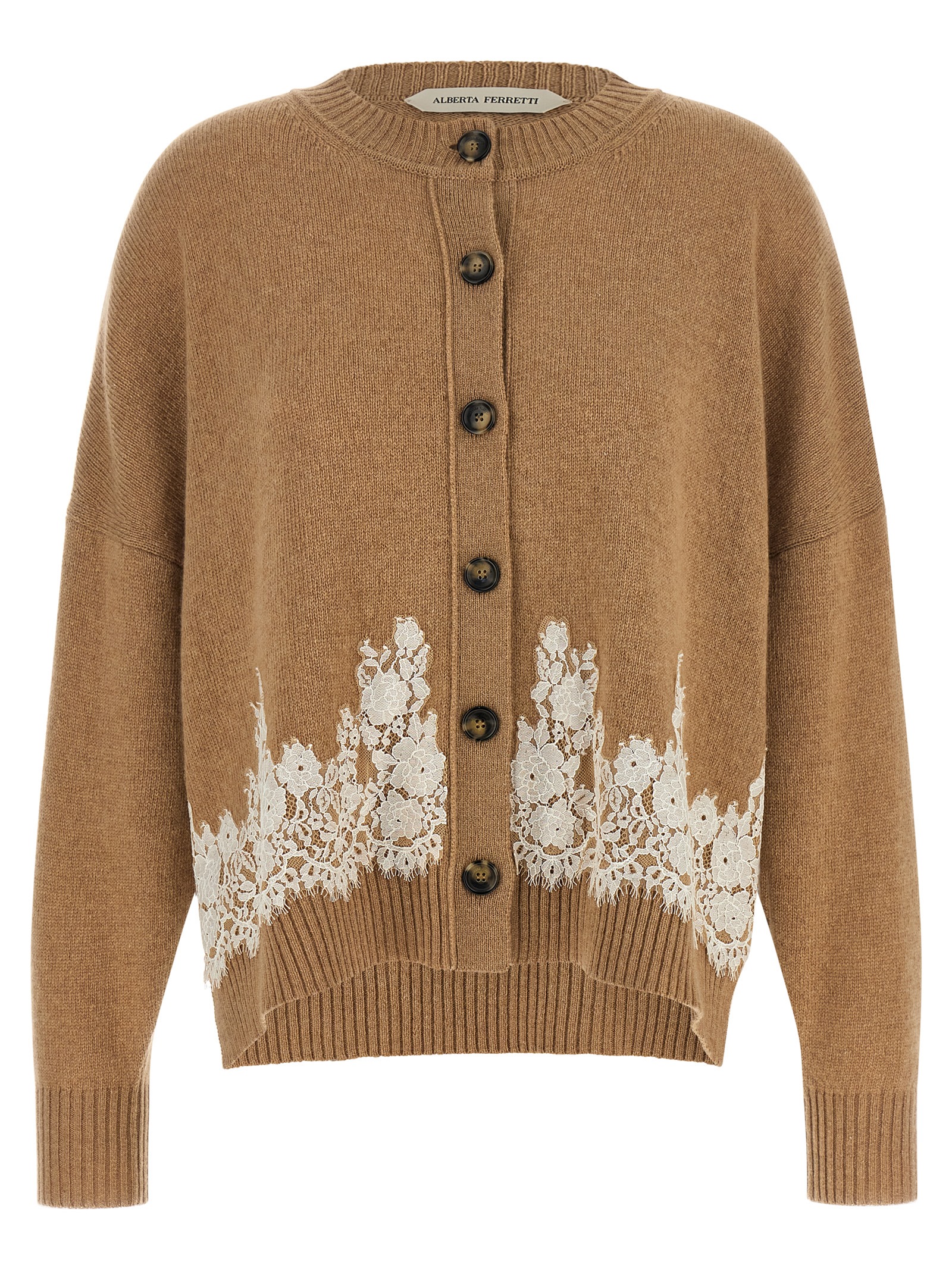 Brown Cashmere Cardigan