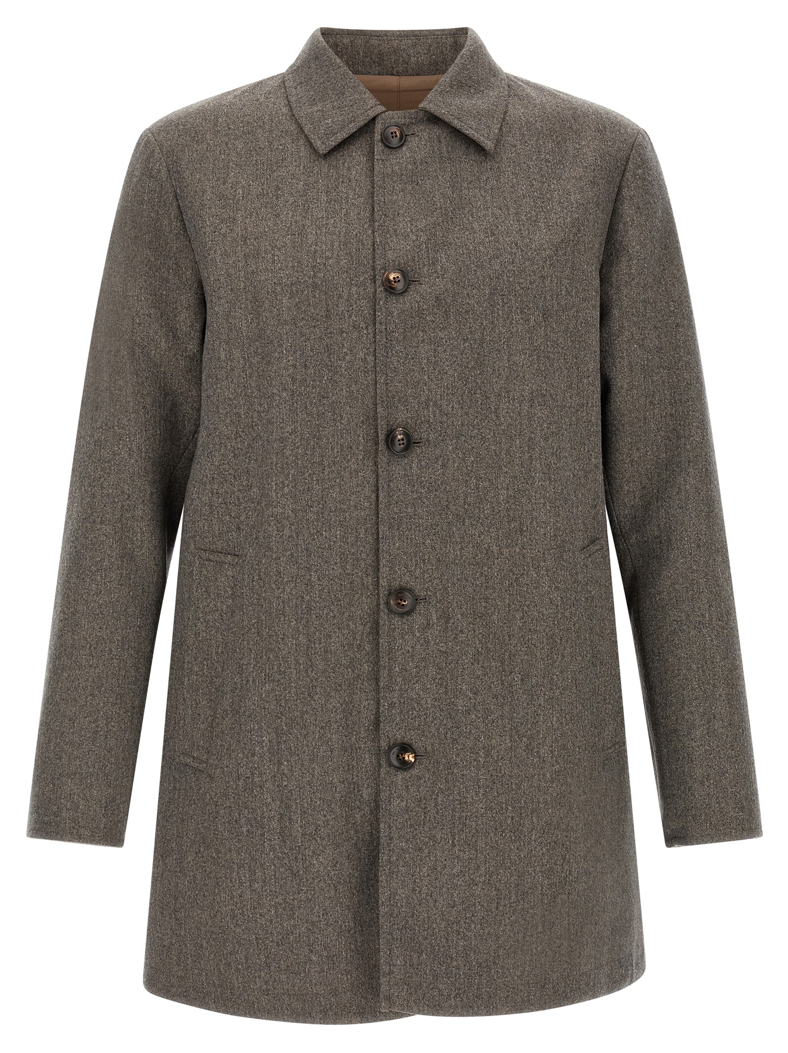 Brown Wool Coat