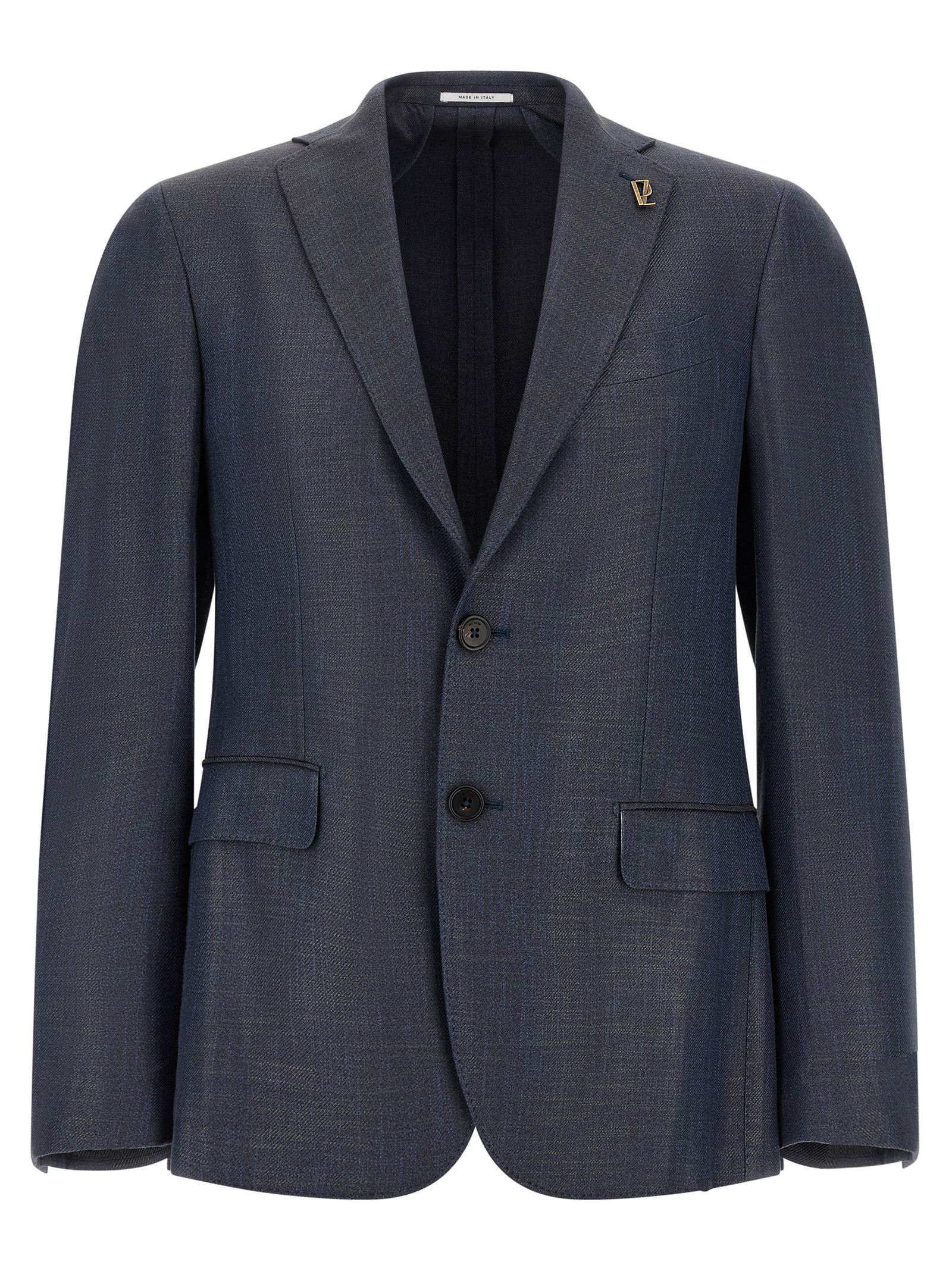 Blue Viscose Blazer