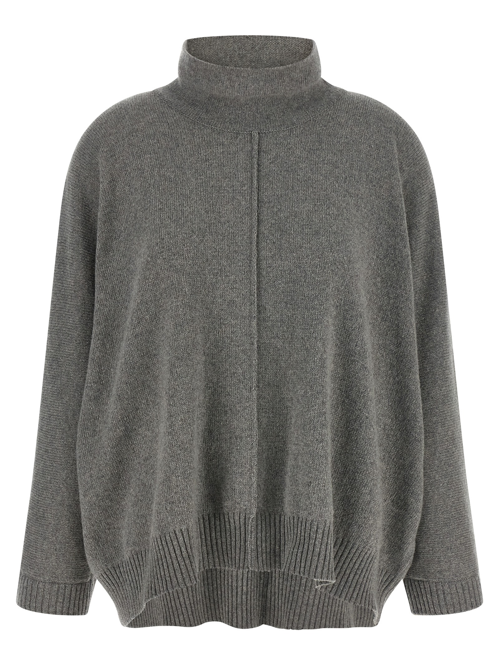 Gray Cashmere Cardigan