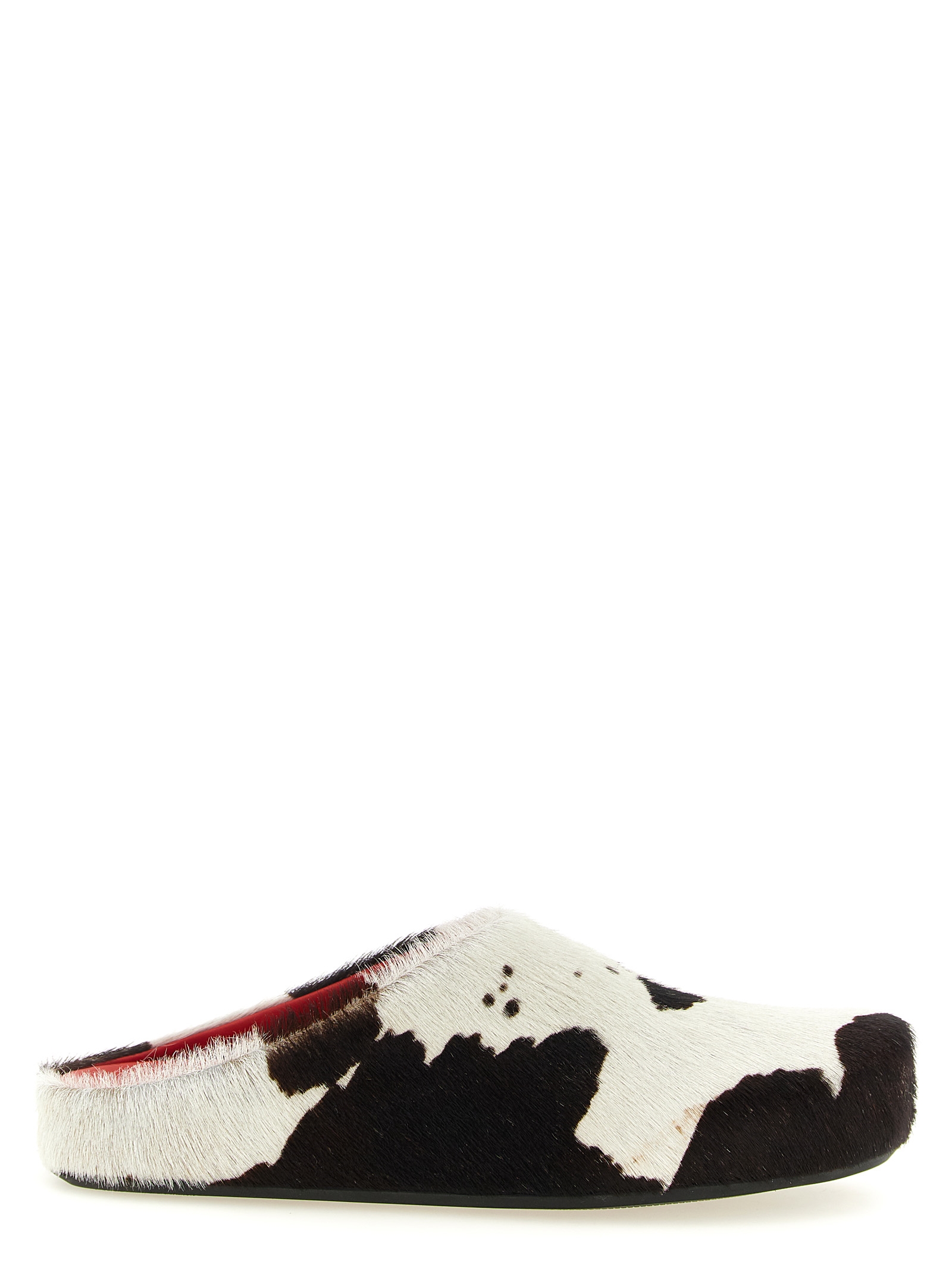 Multicolor Calfskin Clogs