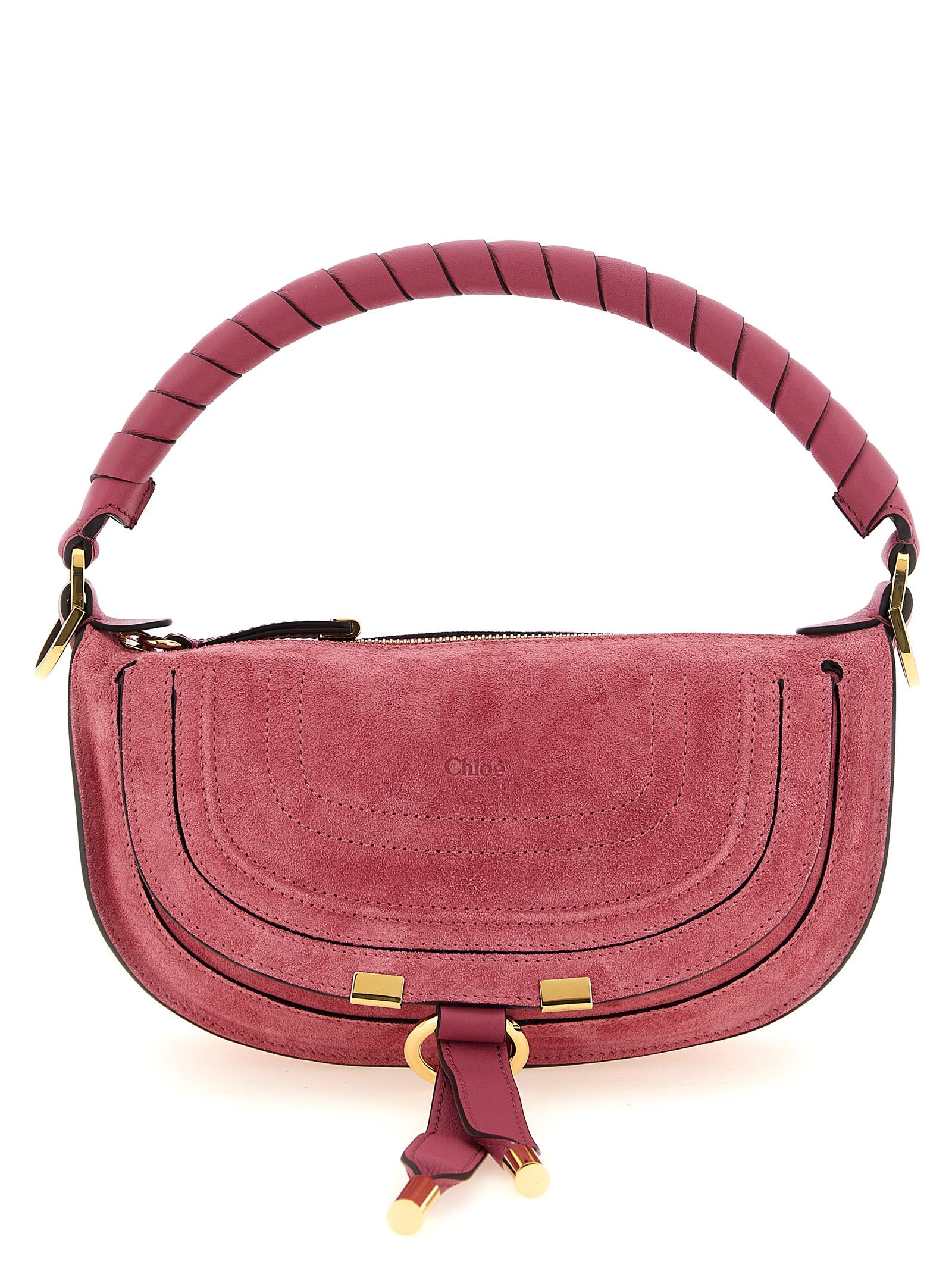 Multicolor Calfskin Shoulder Bag