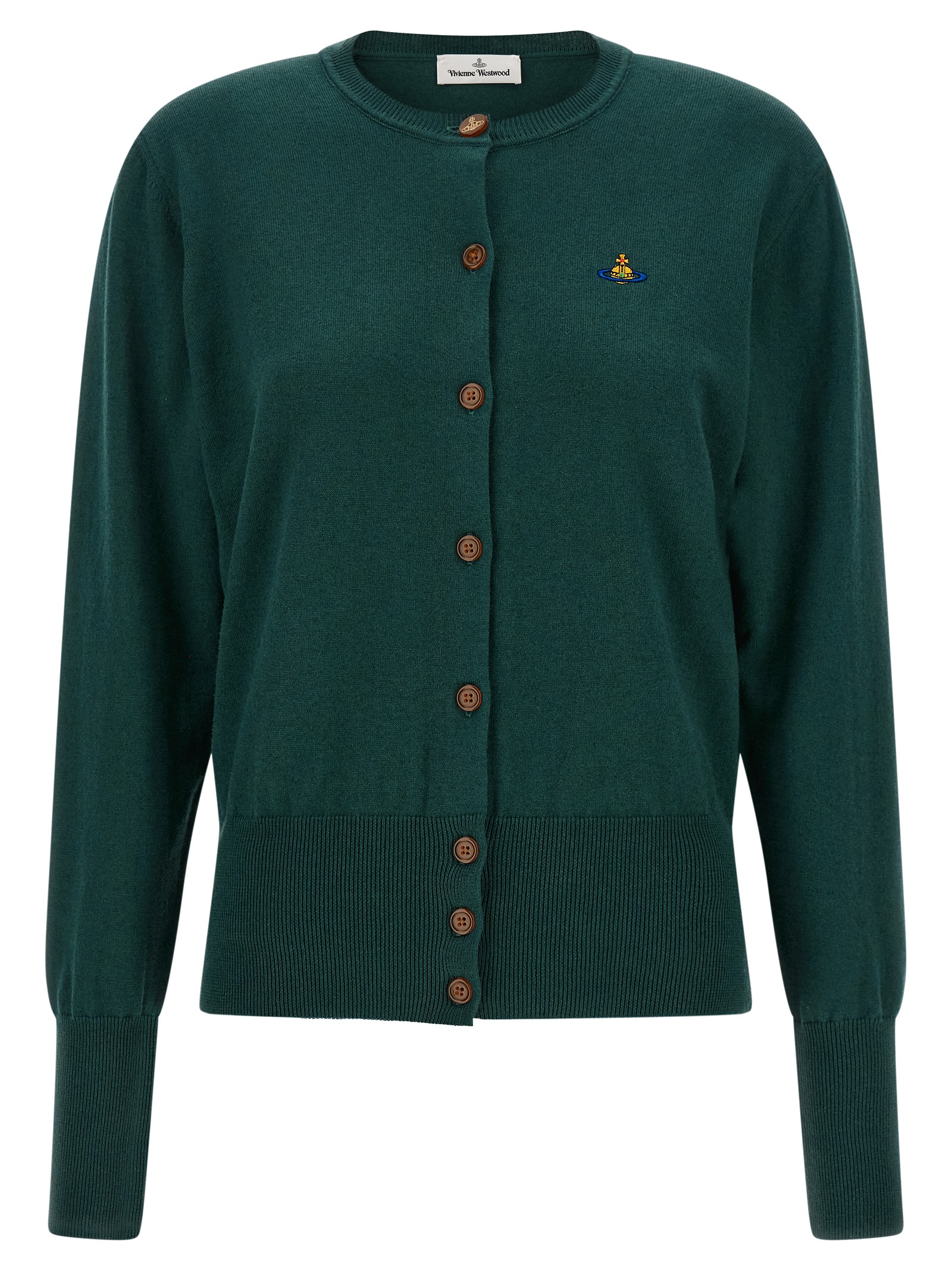 Bicolor Cotton Cardigan