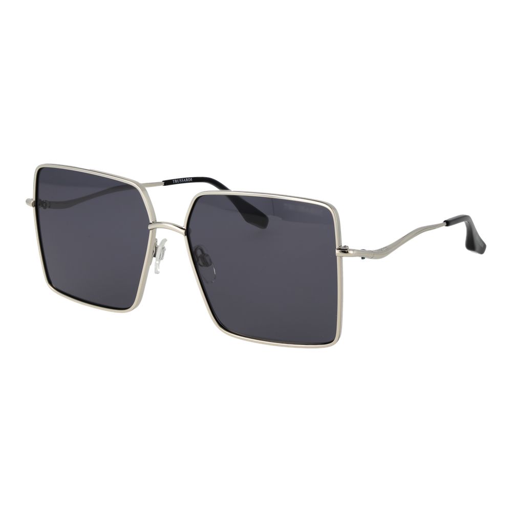 Silver Stainless Steel Sunglasses