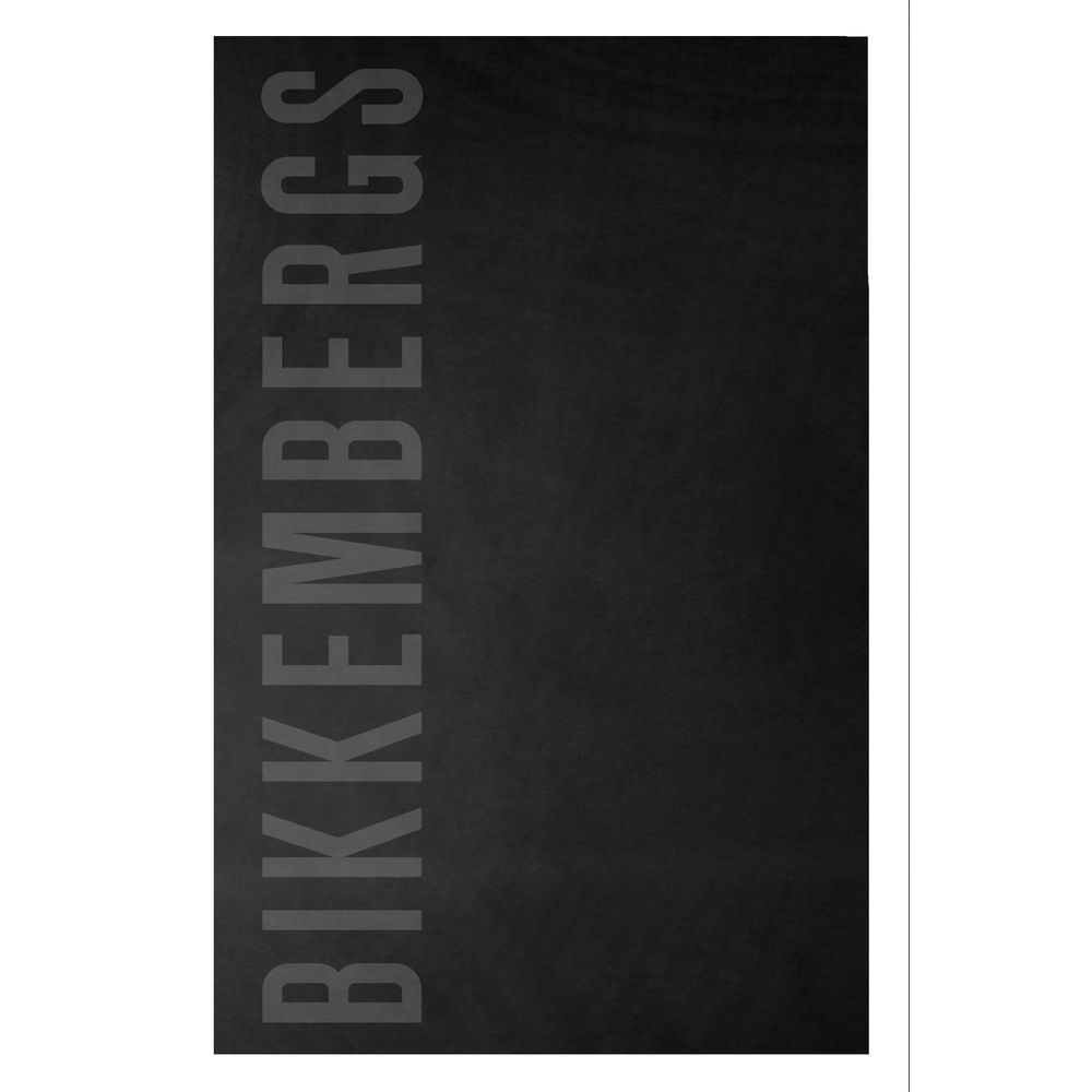 Black Cotton Men's Towel