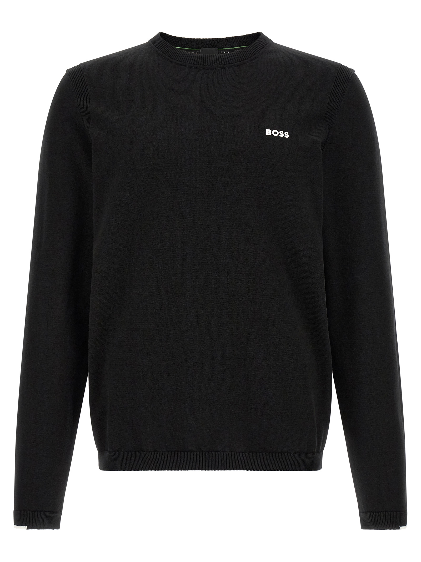 Black Cotton Cardigan