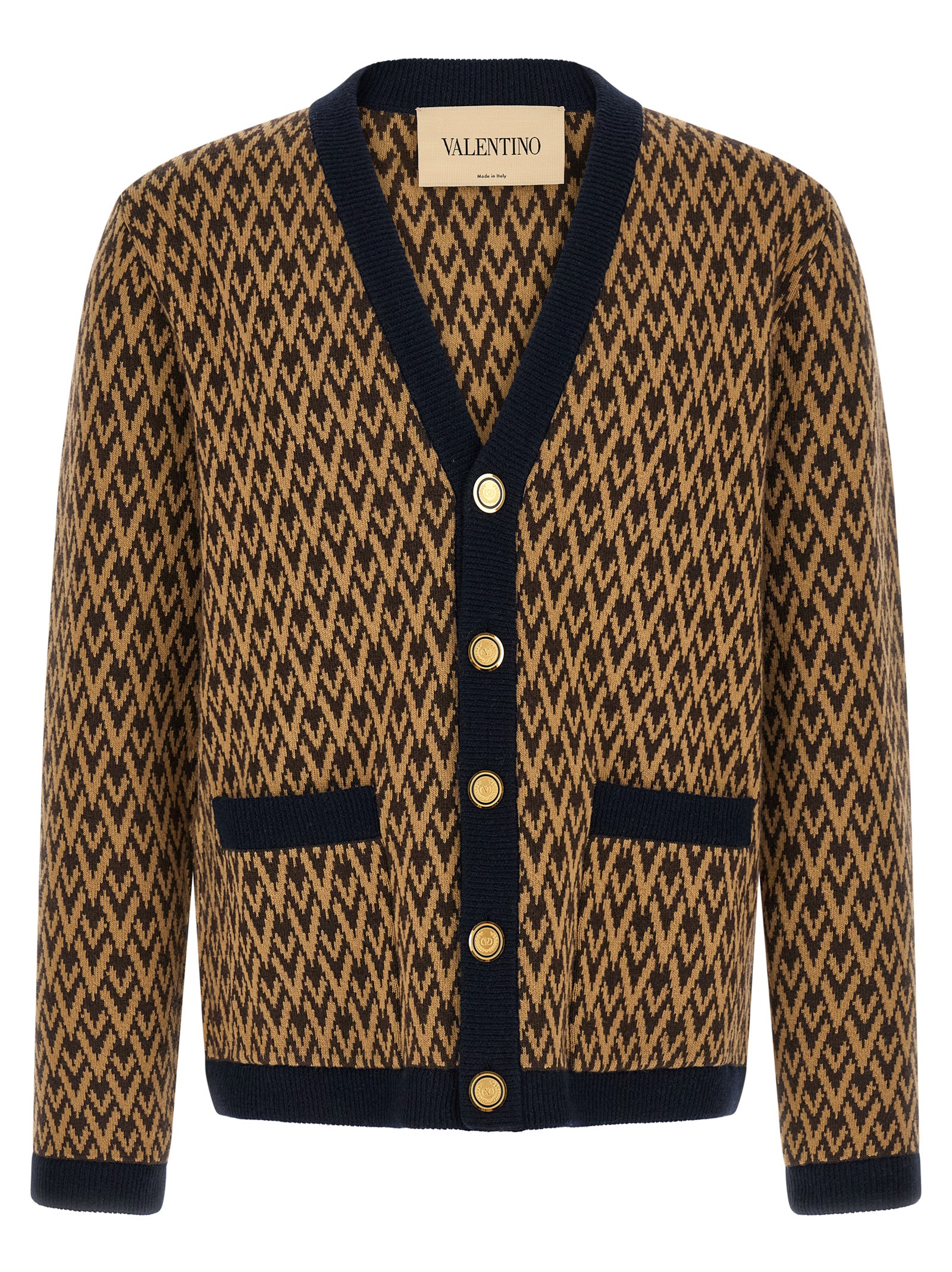 Multicolor Cashmere Cardigan