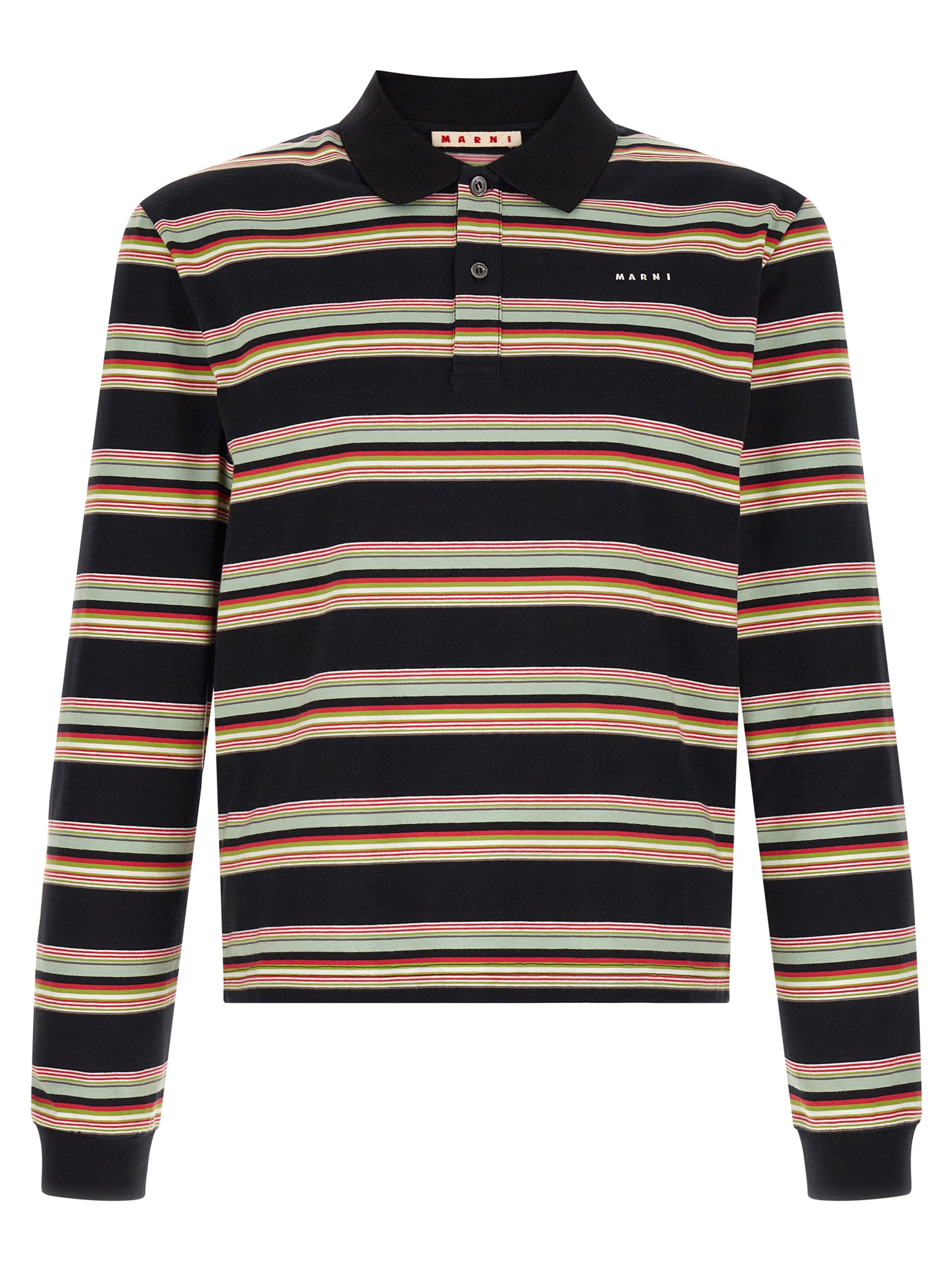 Multicolor Cotton Polo Shirt
