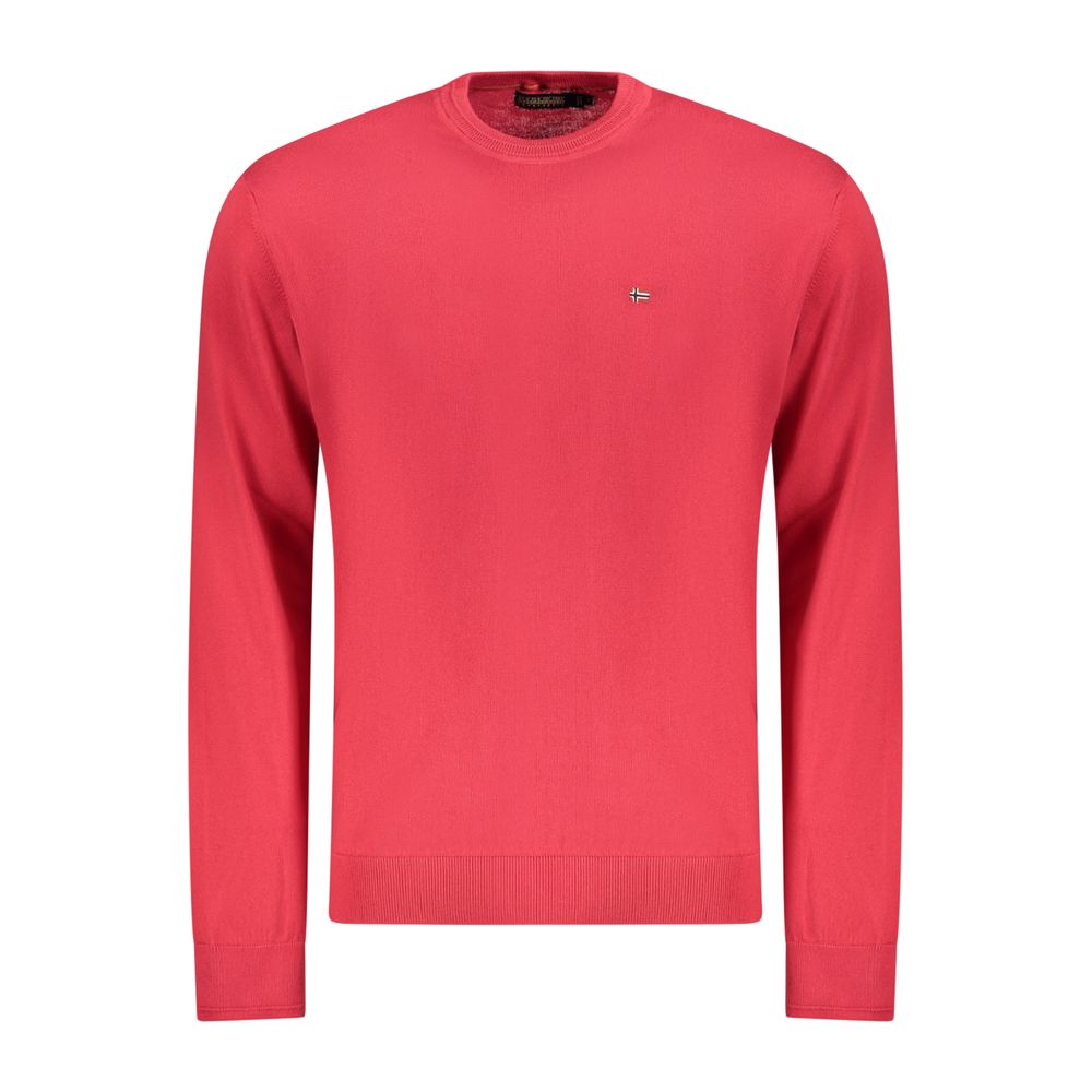 Red Cotton Men's Shirt