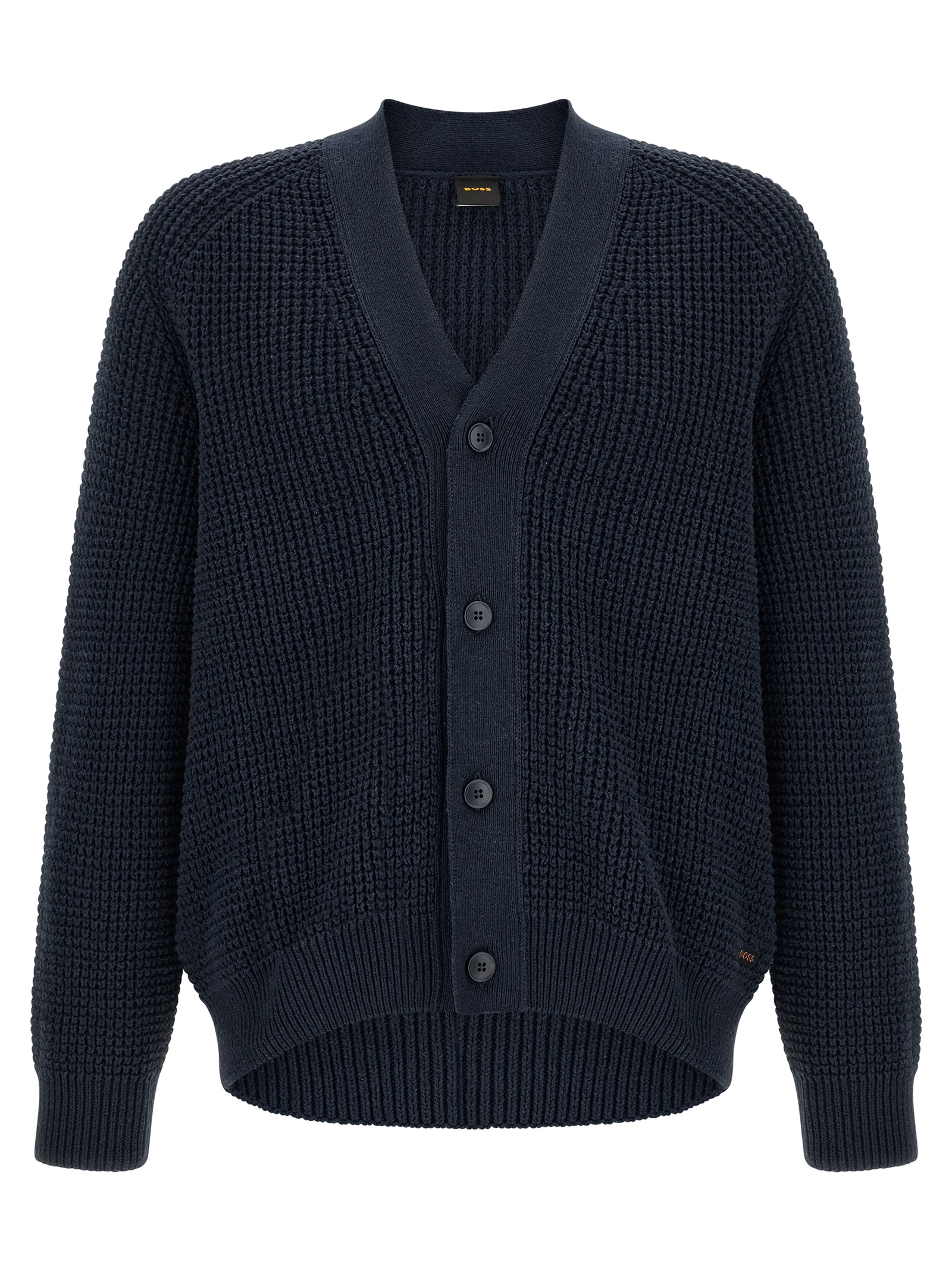 Blue Cotton Cardigan