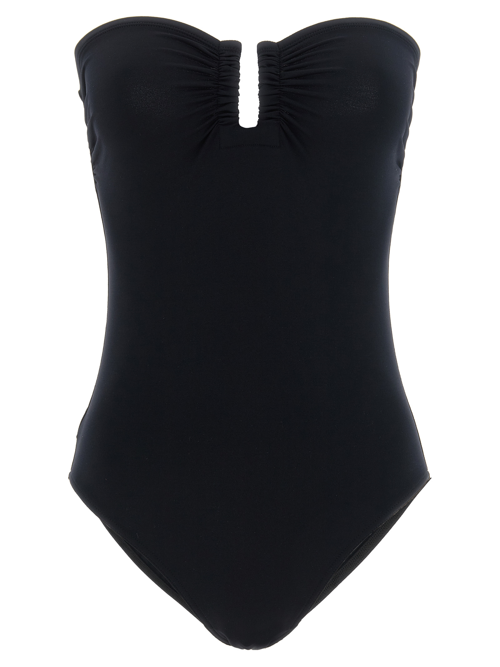 Black Polyamide One-Piece Swimsuit