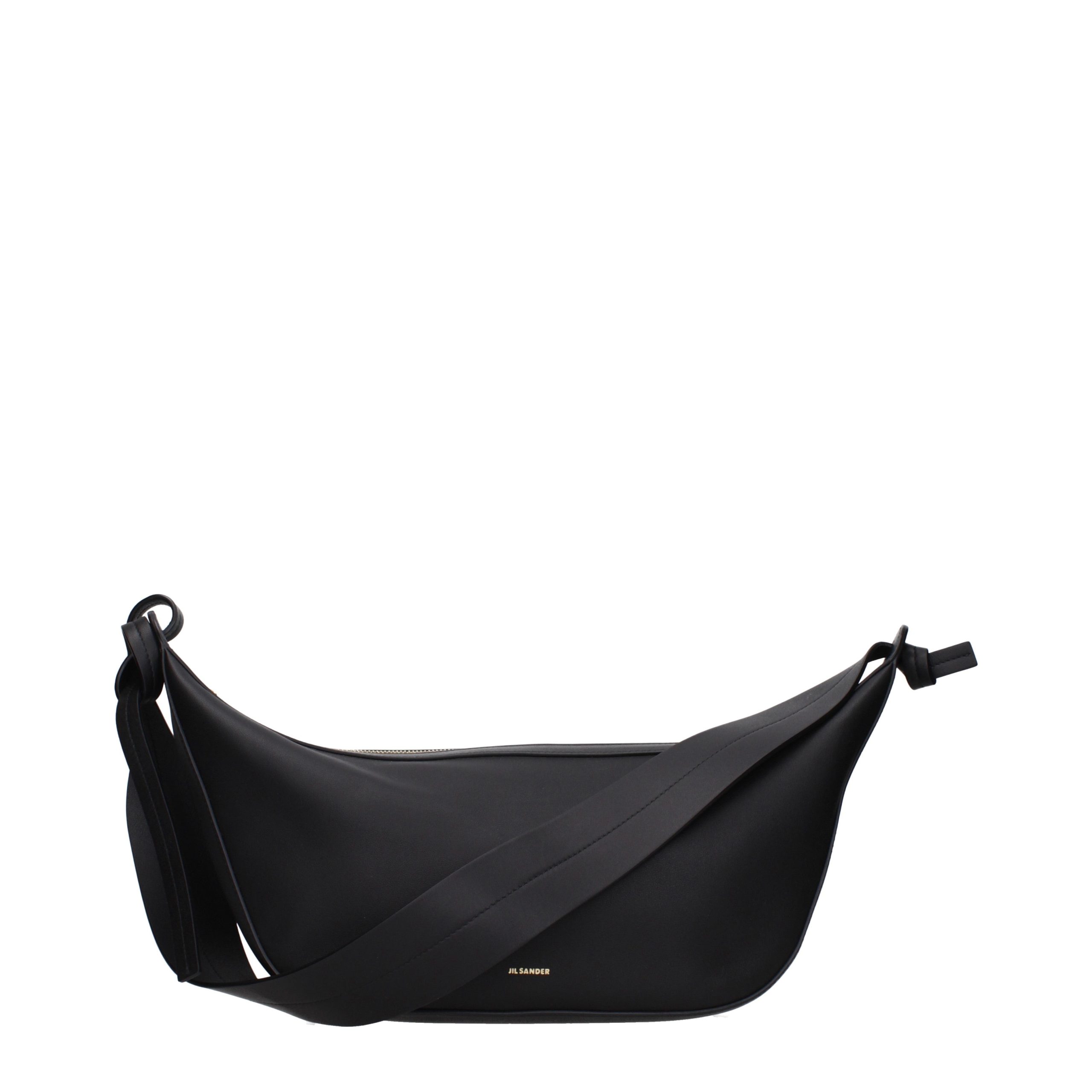 Black Leather Shoulder Bag