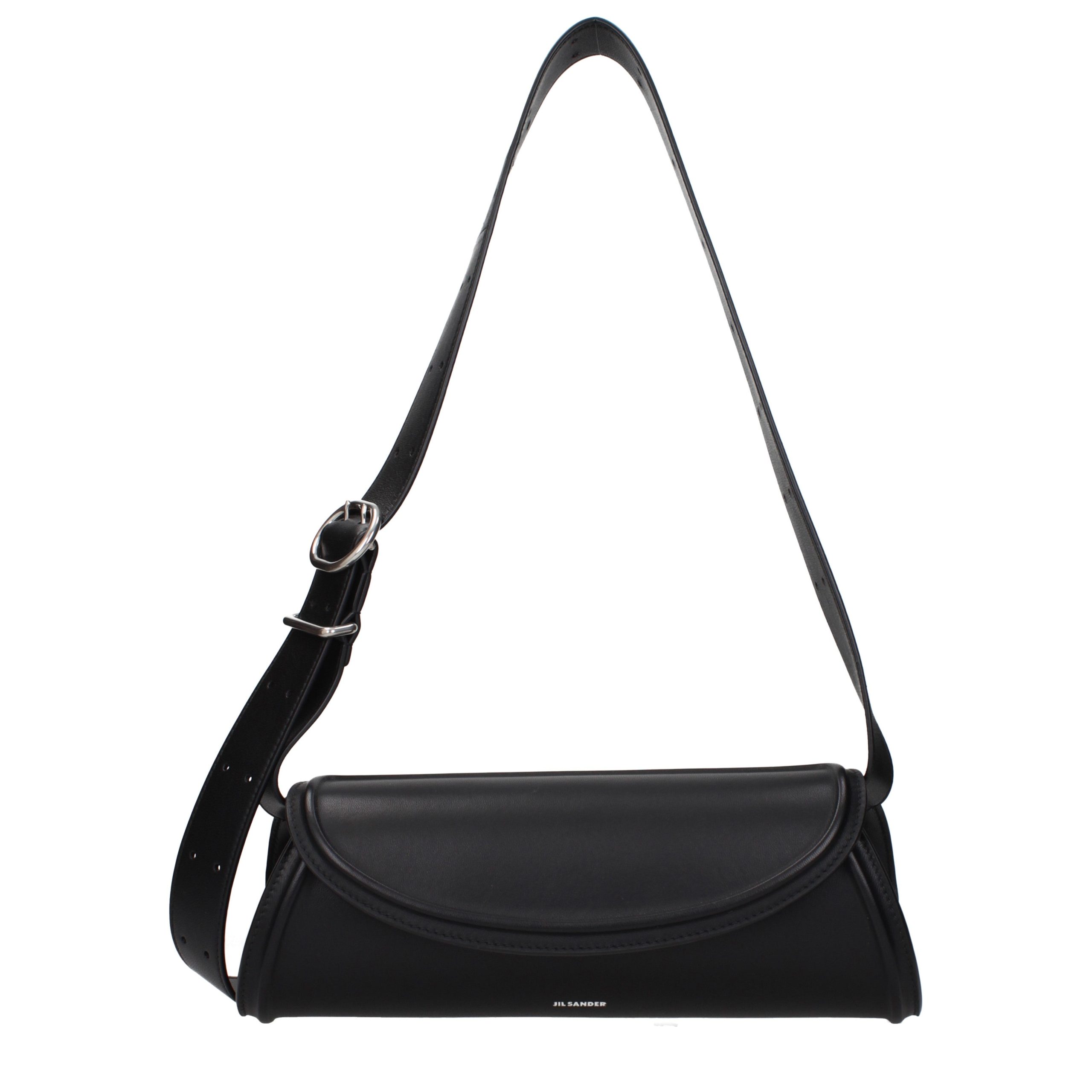 Black Leather Crossbody Bag