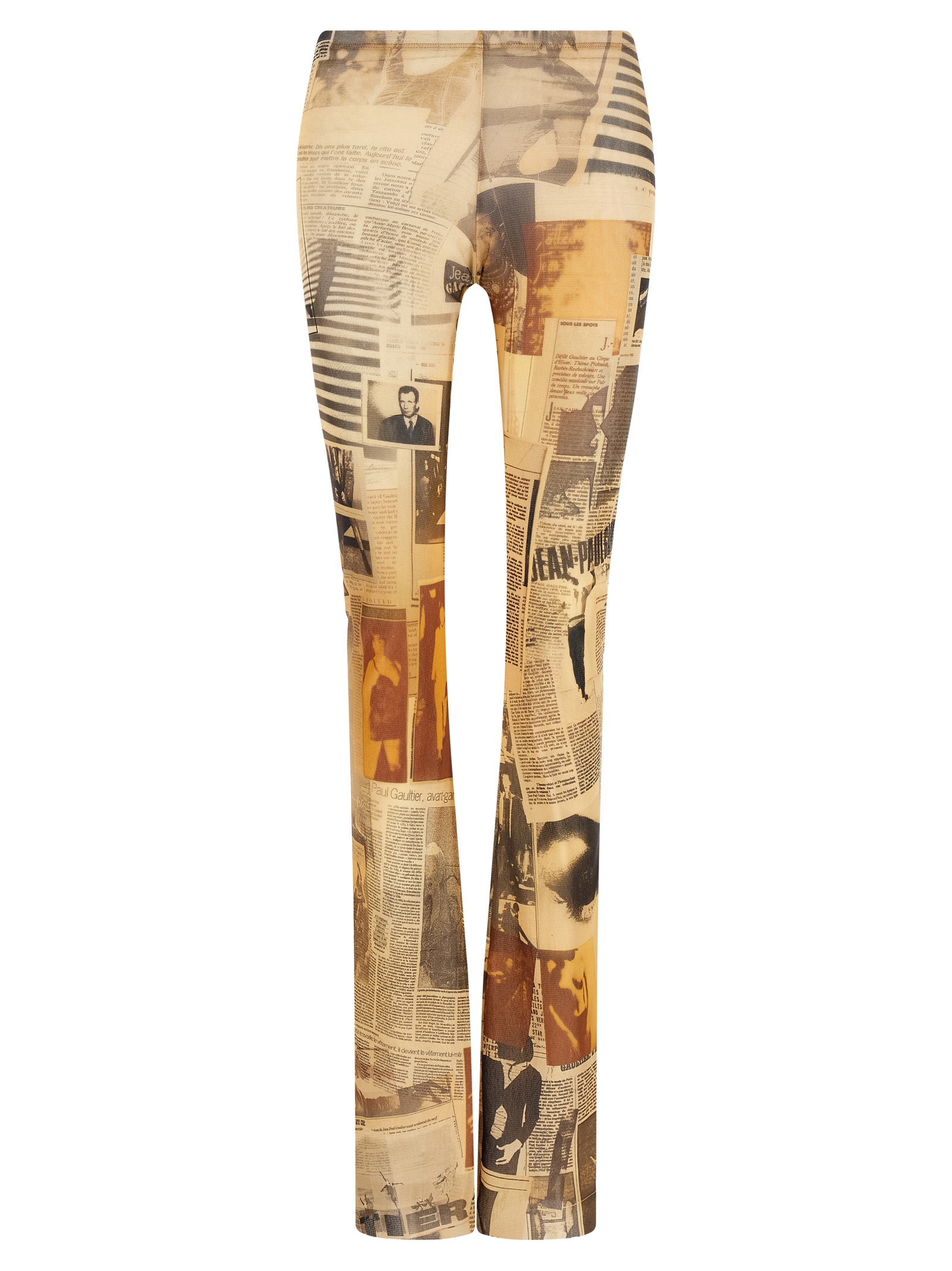 Multicolor Polyamide Casual Pants
