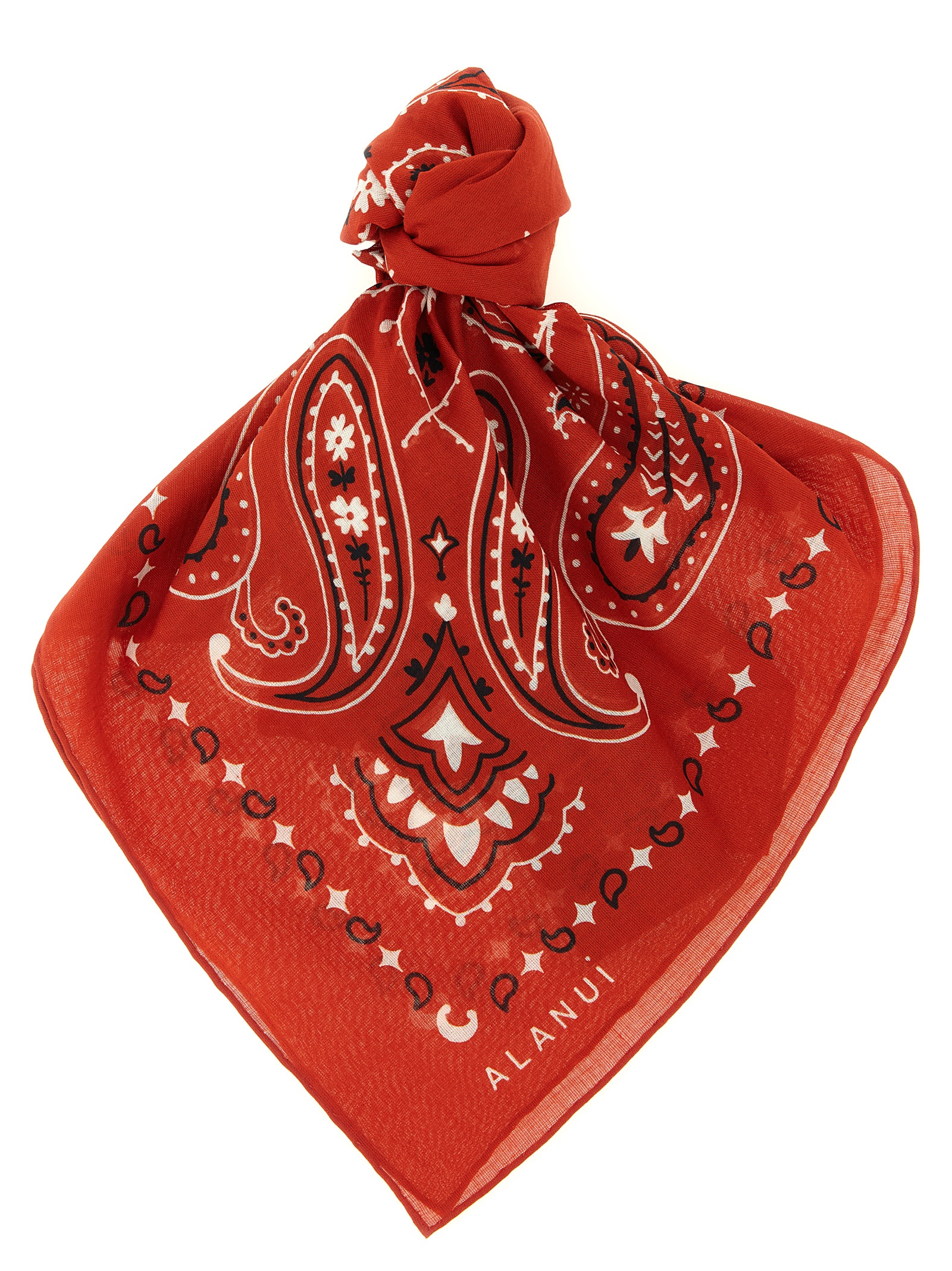 Multicolor Cotton Foulard