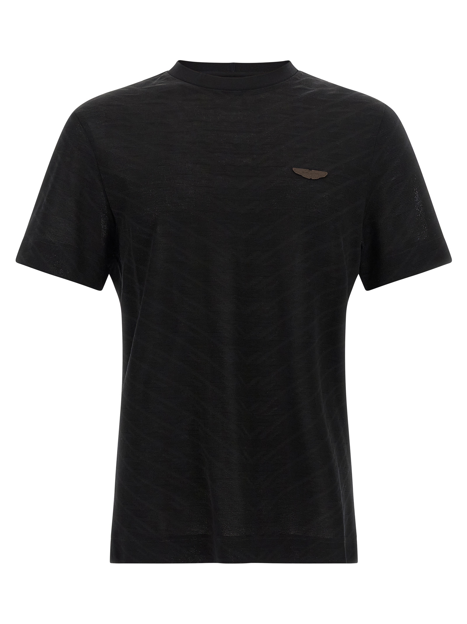 Black Cotton T-Shirt