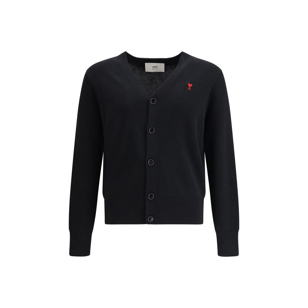 Black Wool Oves Aries Cardigan